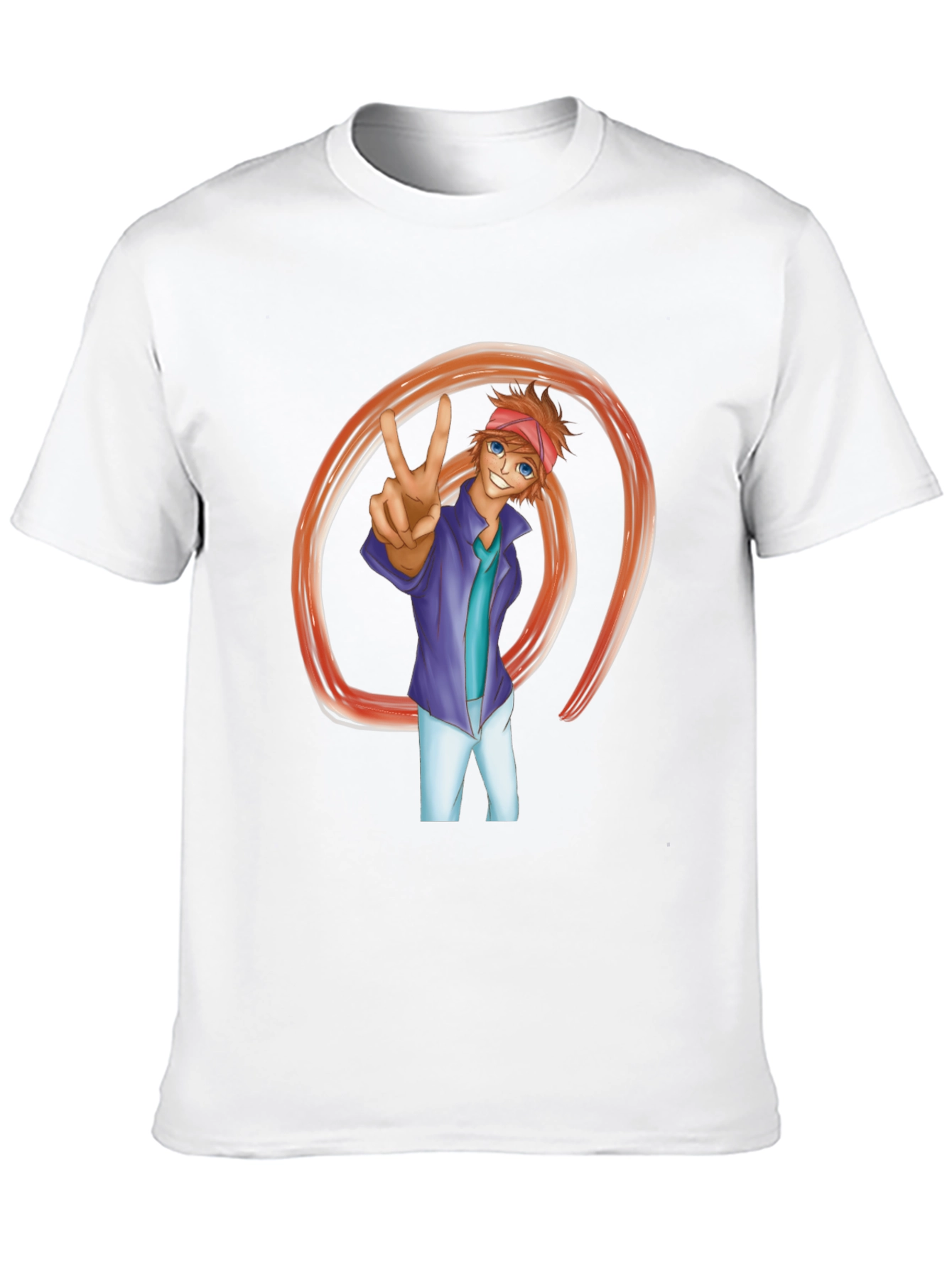 Cartoon Character Graphic Tee
