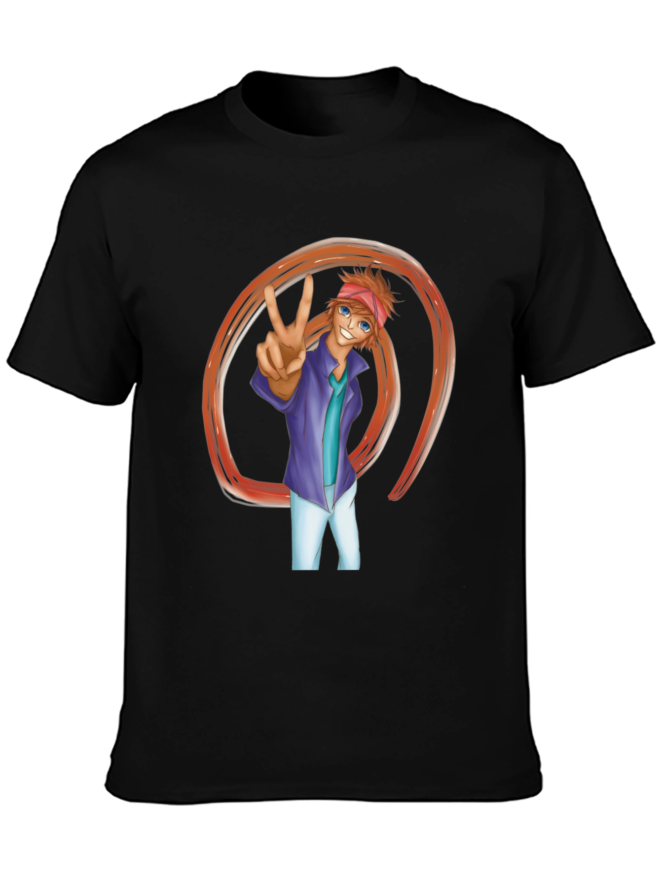 Cartoon Character Graphic Tee