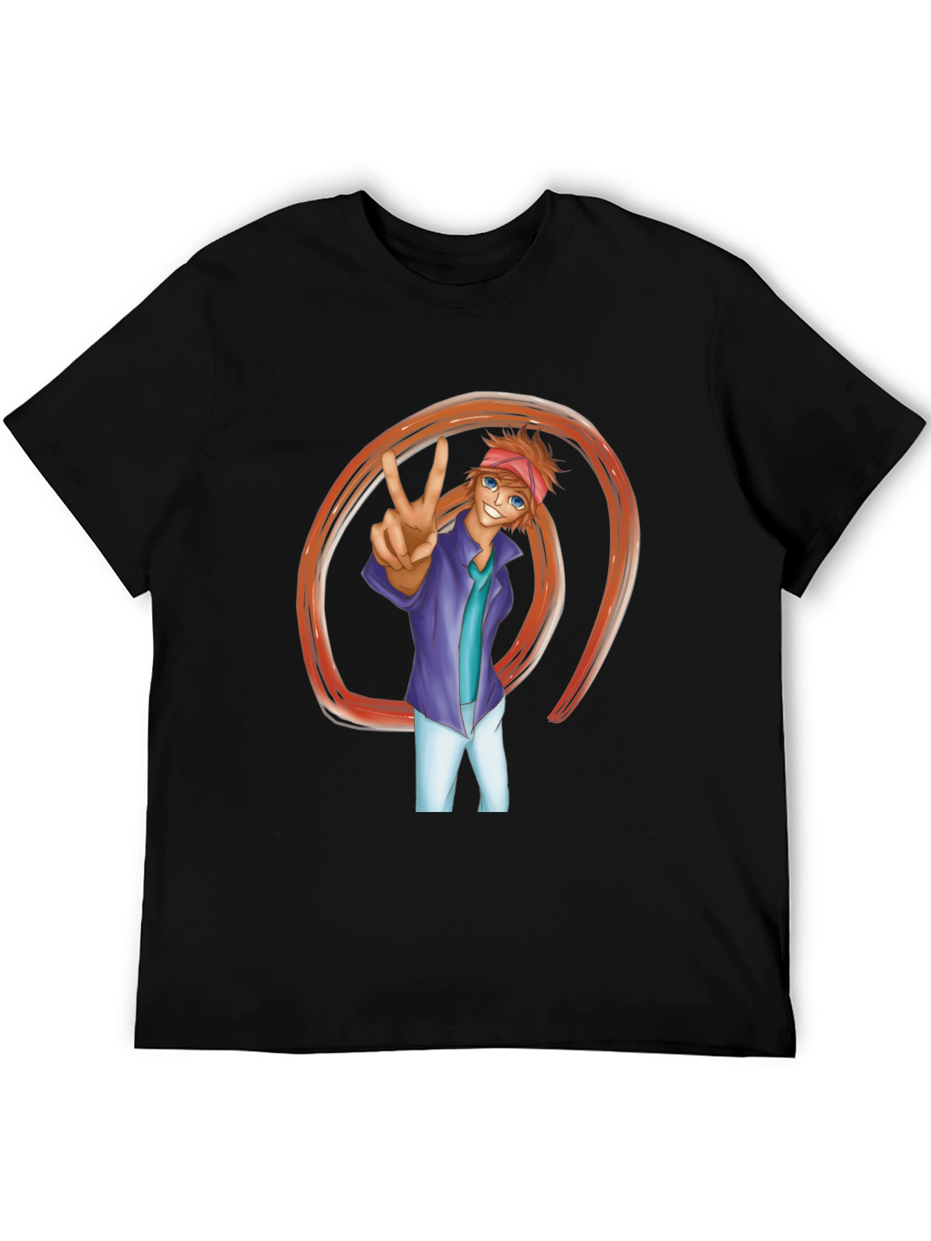 Cartoon Character Graphic Tee