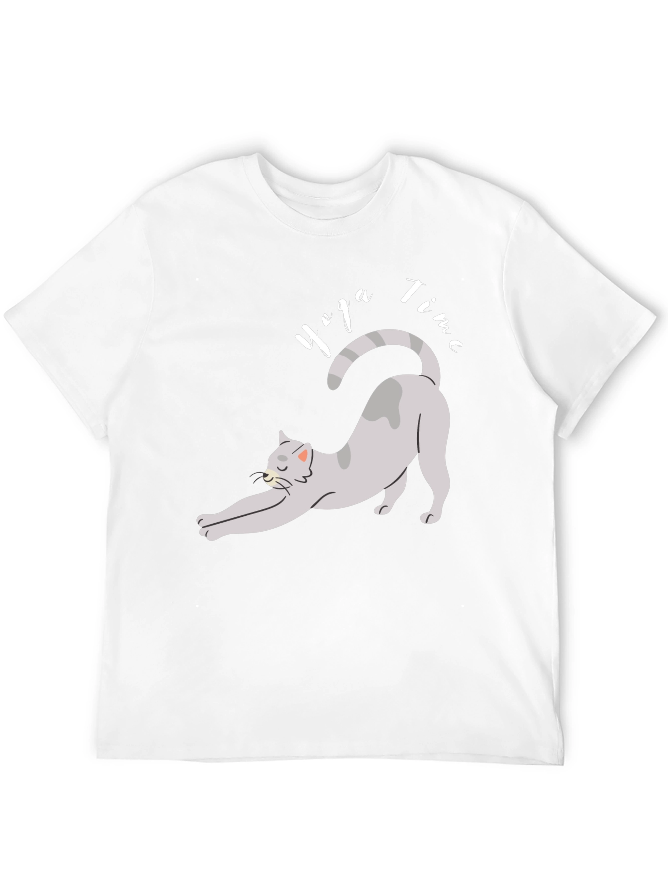 Yoga Cat T-Shirt - Time to Relax!