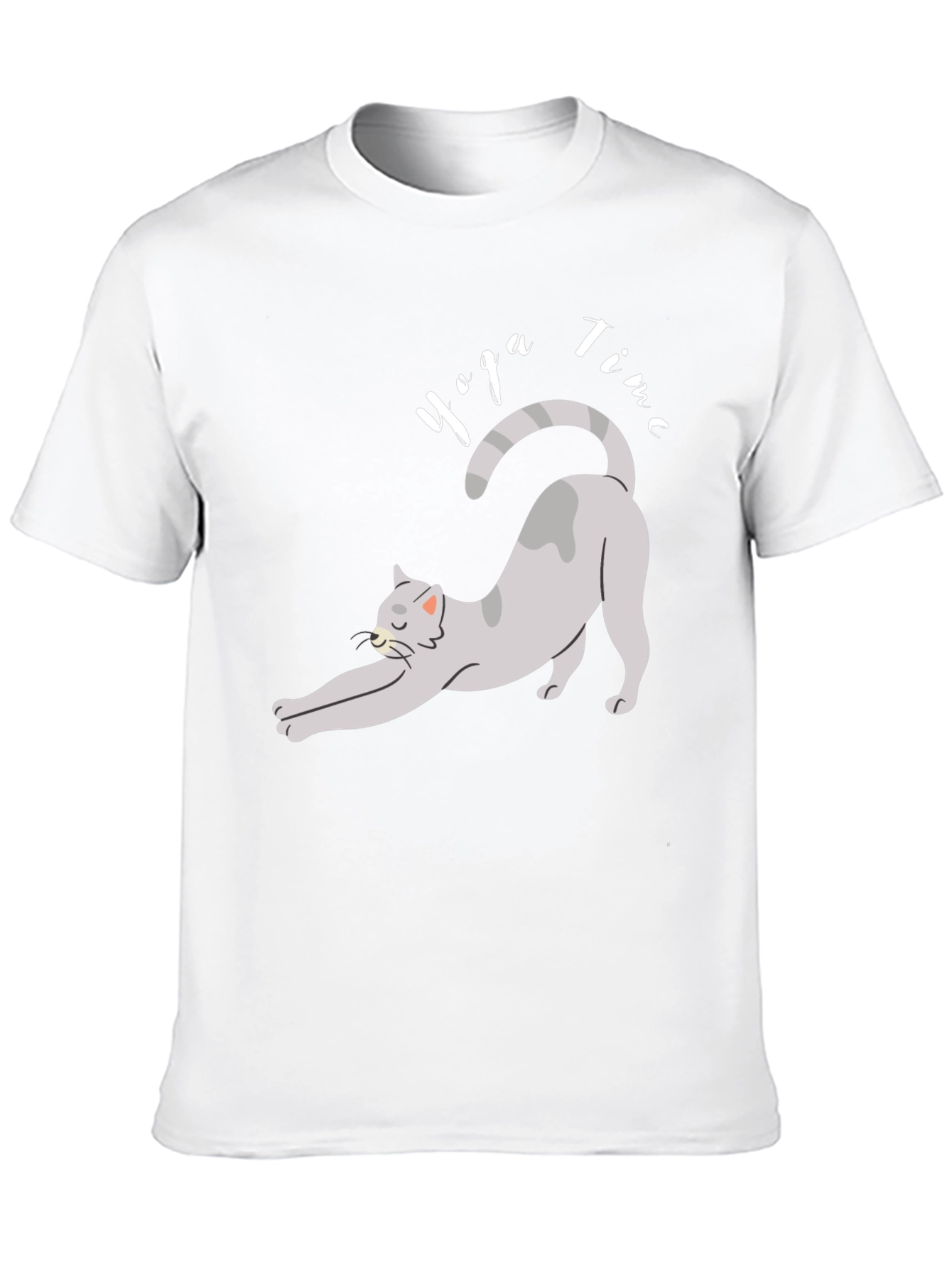 Yoga Cat T-Shirt - Time to Relax!