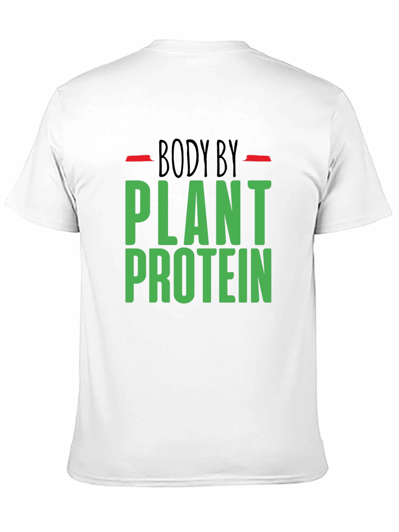 Body By Plant Protein T-Shirt - Vegan Gym Apparel