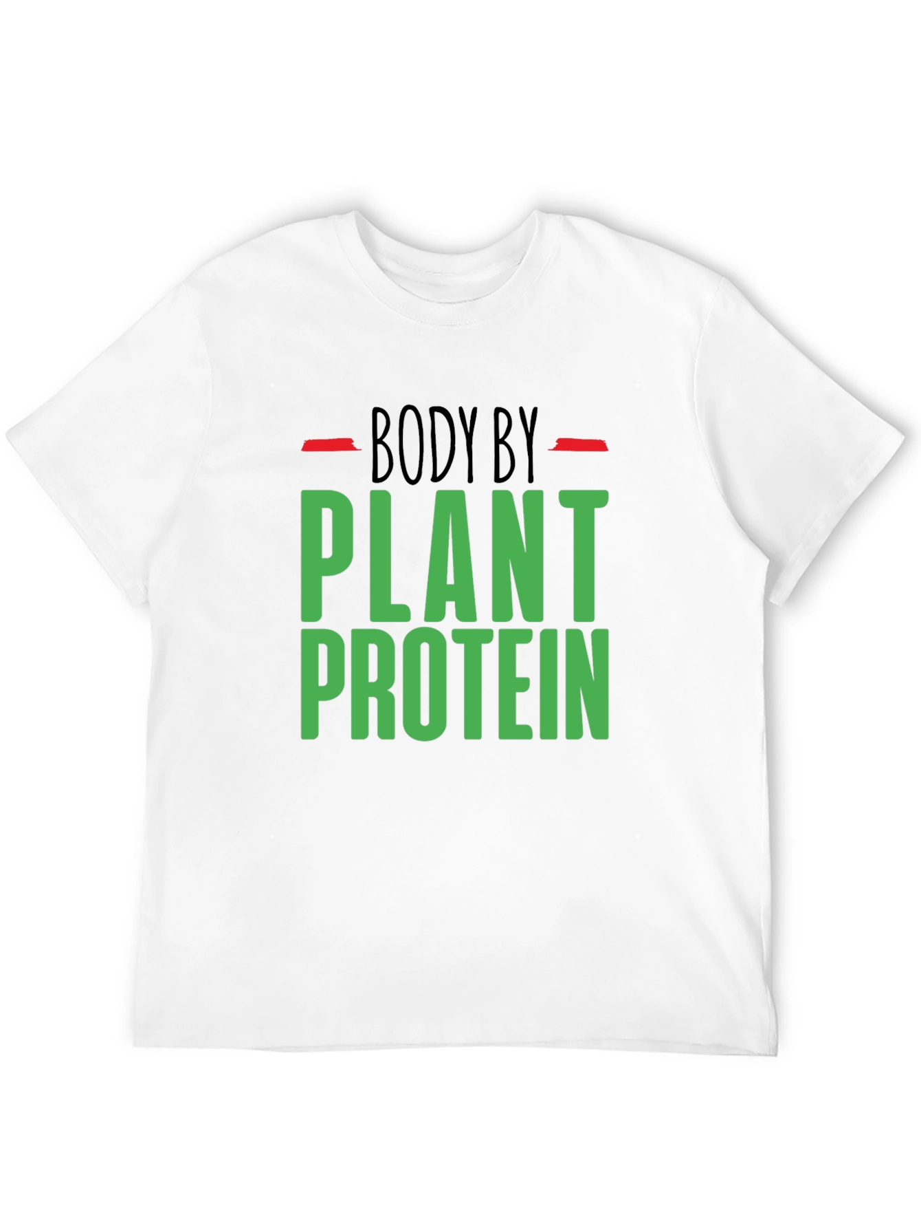 Body By Plant Protein T-Shirt - Vegan Gym Apparel