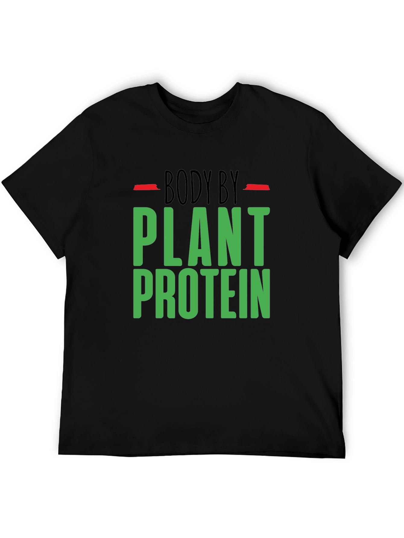 Body By Plant Protein T-Shirt - Vegan Gym Apparel