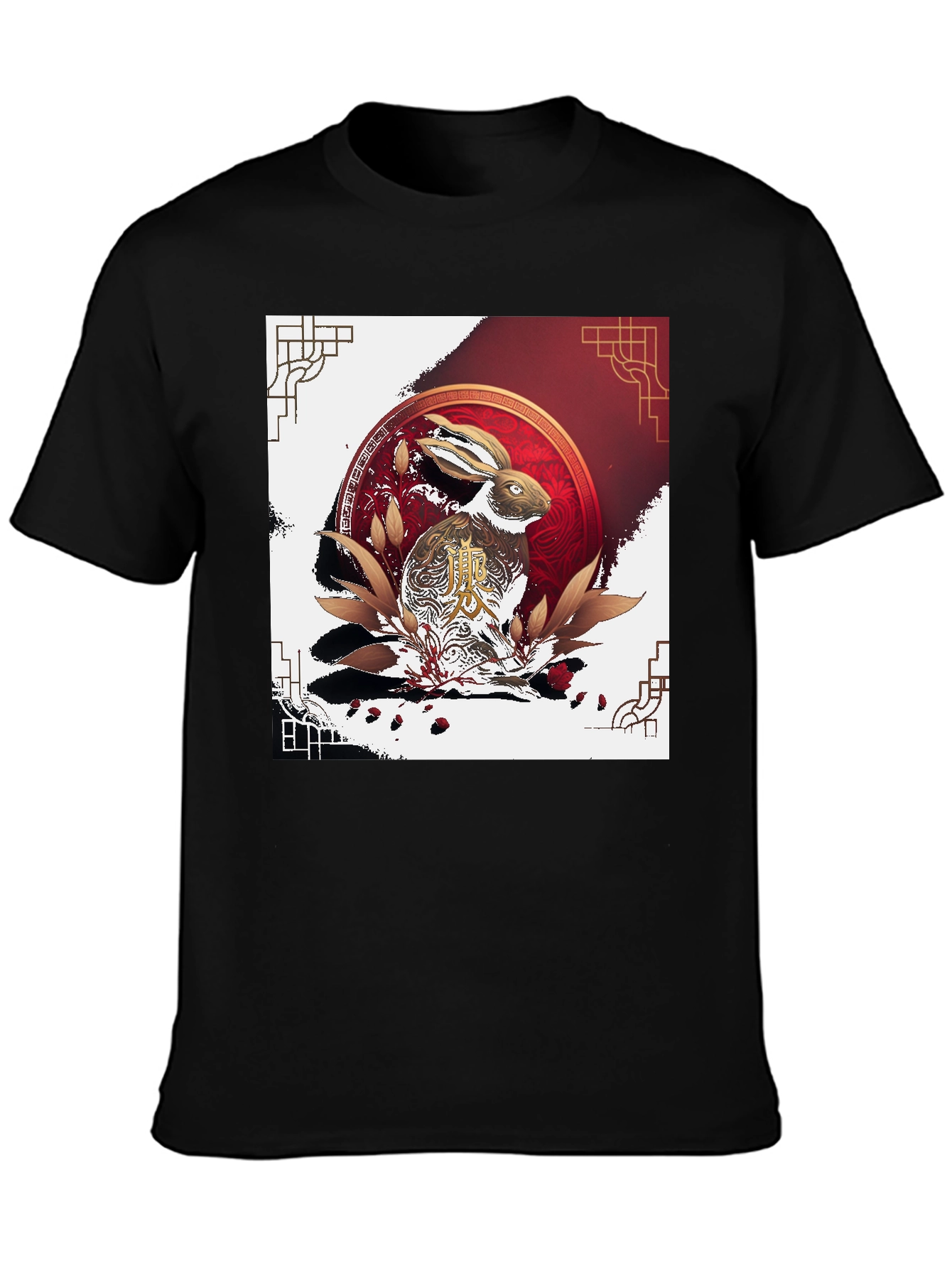 Year of the Rabbit T-Shirt - Black