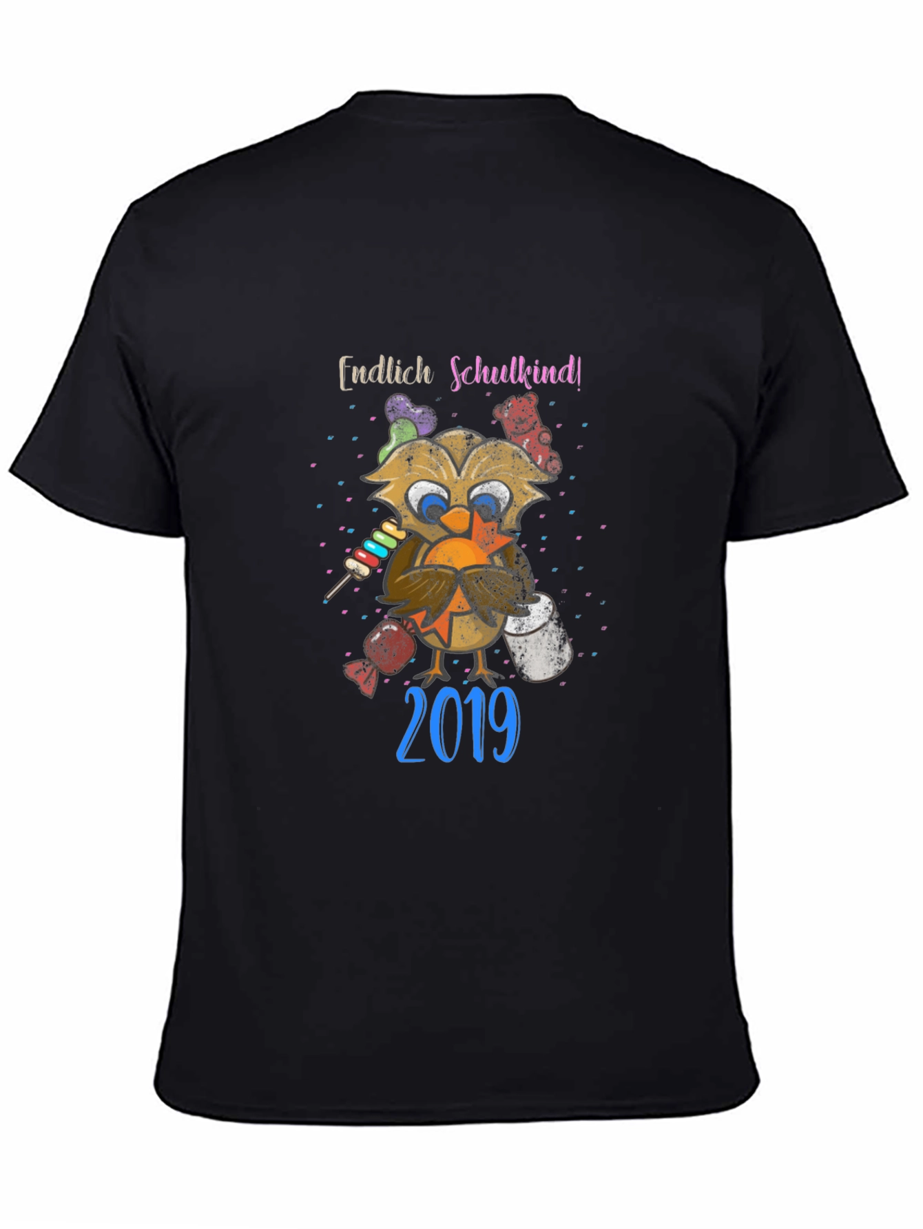 Endlich Schulkind! Owl Graphic T-Shirt 2019