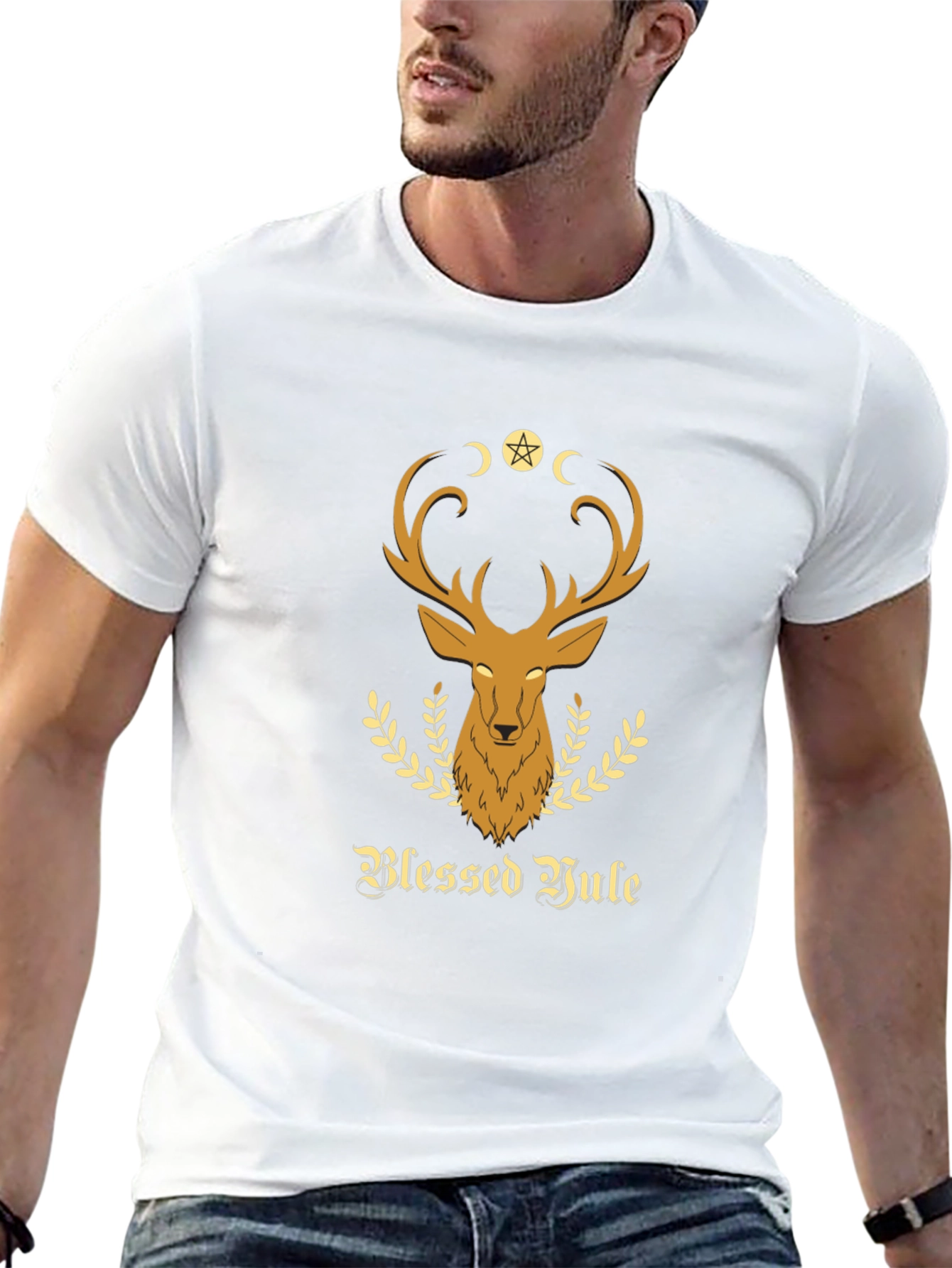 Blessed Yule Deer T-Shirt