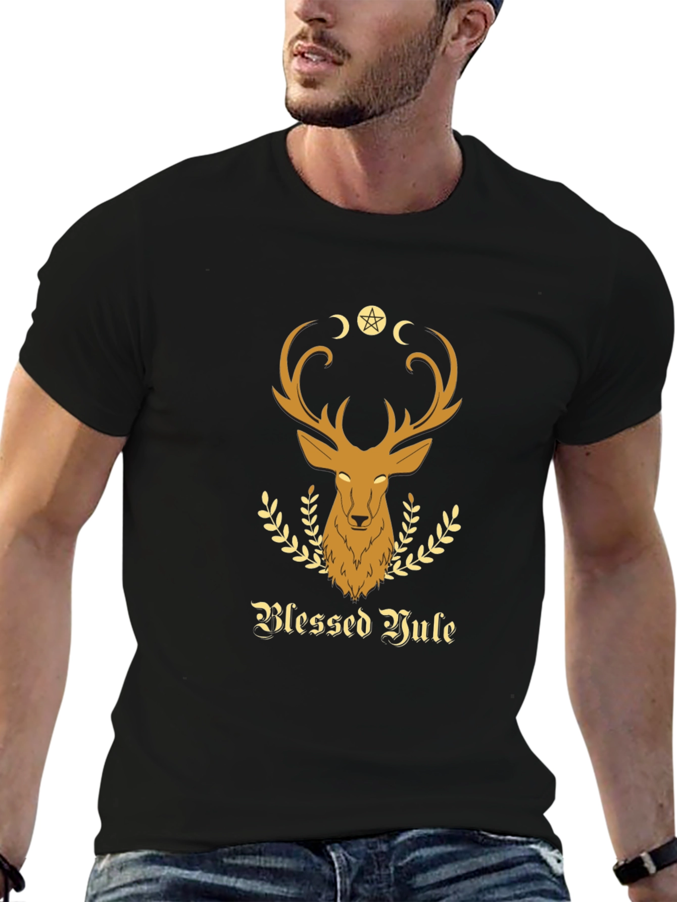 Blessed Yule Deer T-Shirt