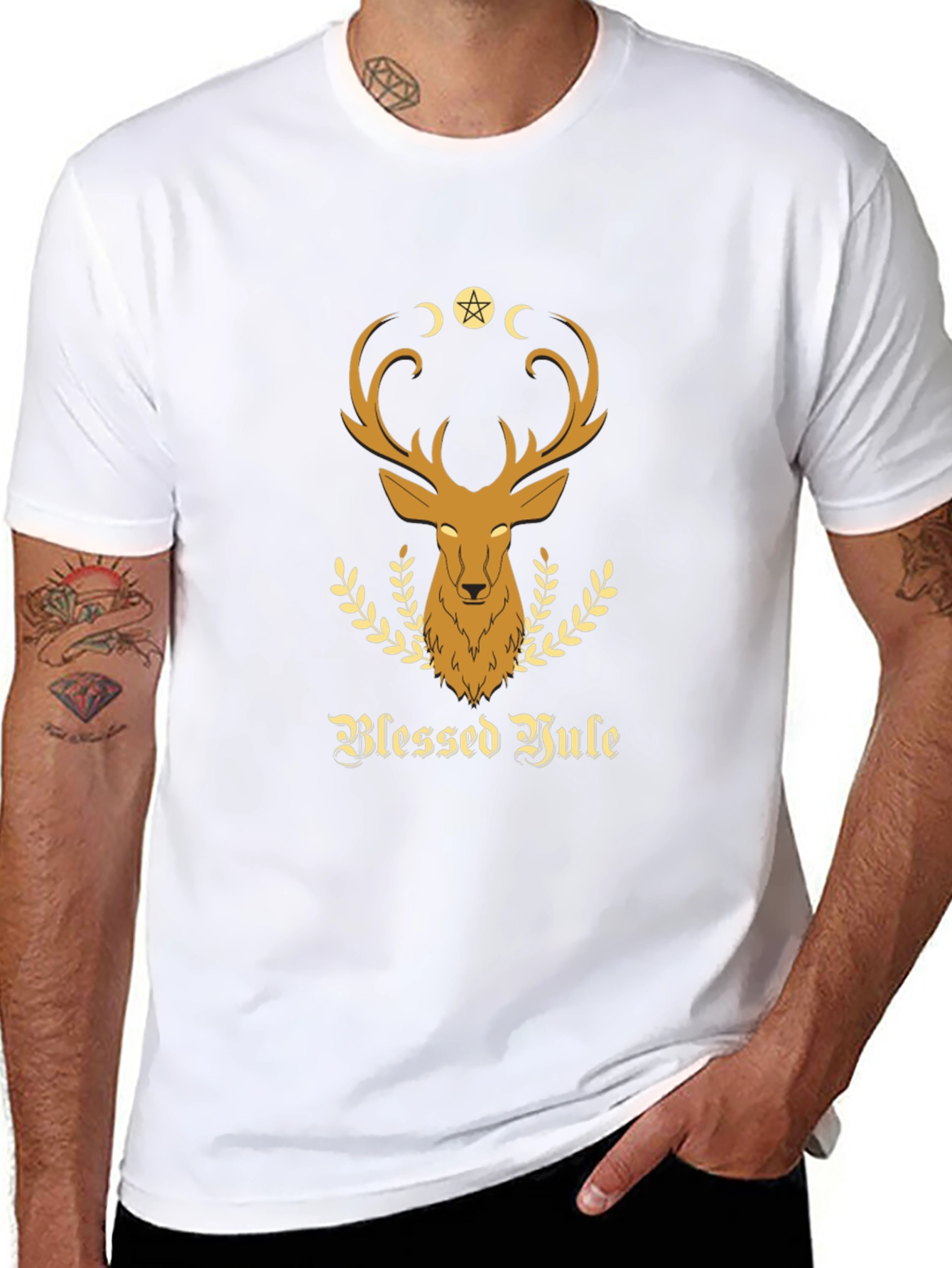 Blessed Yule Deer T-Shirt