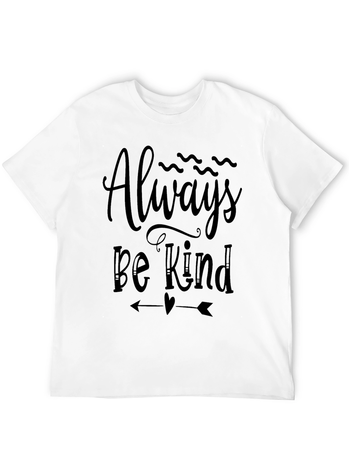 Always Be Kind Graphic T-Shirt - Black