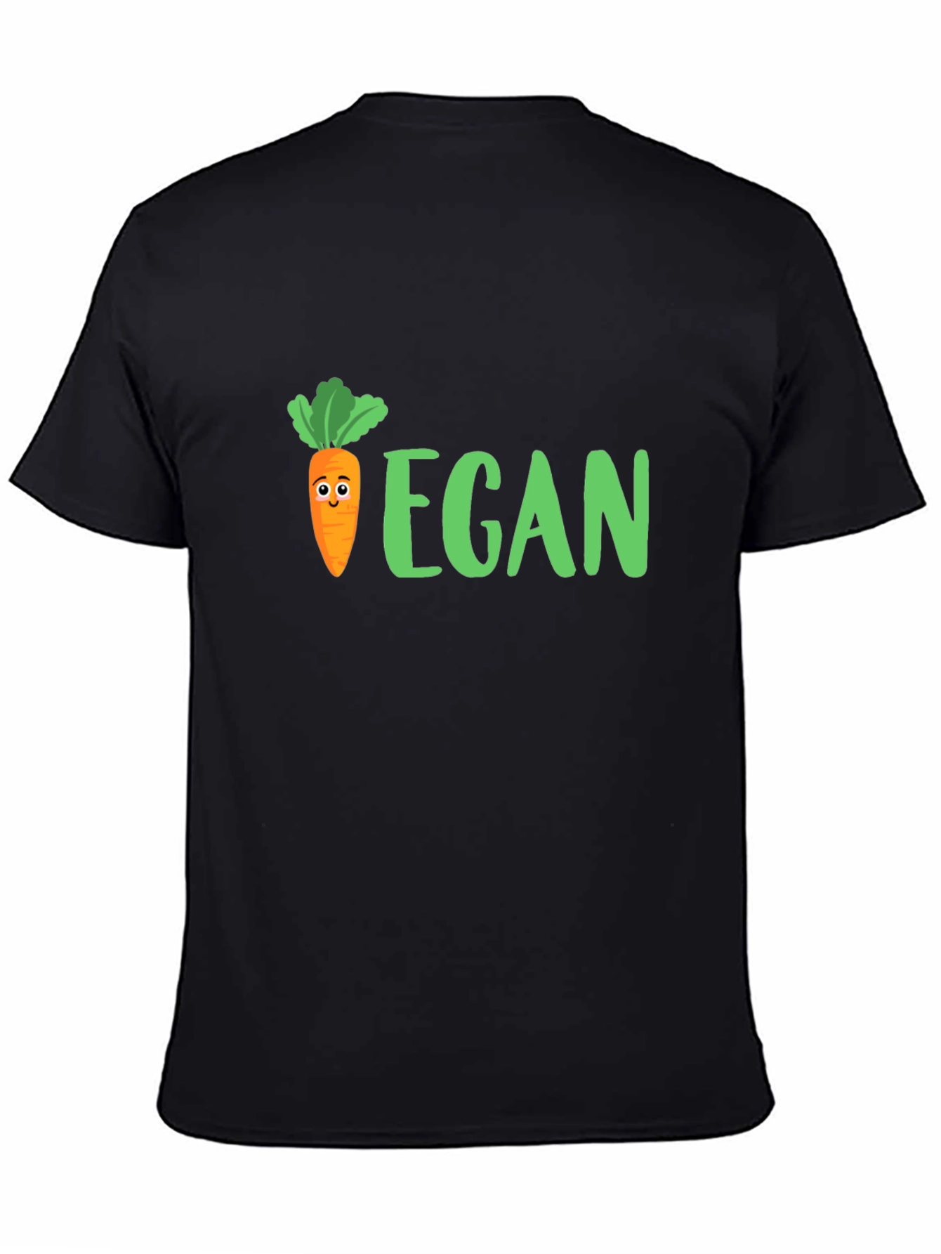 Vegan Carrot T-Shirt - Cute Graphic Tee