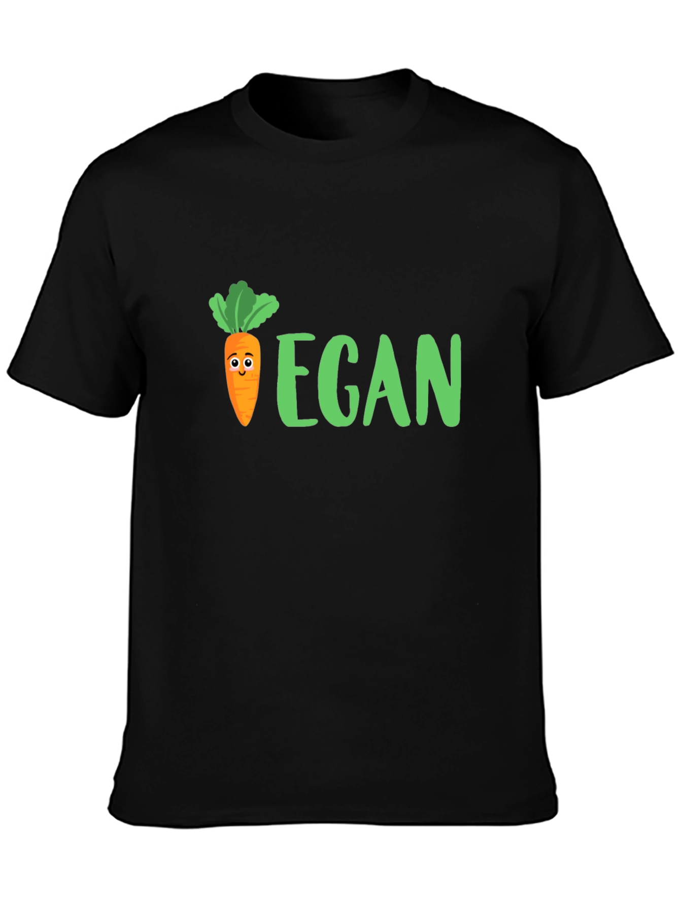Vegan Carrot T-Shirt - Cute Graphic Tee