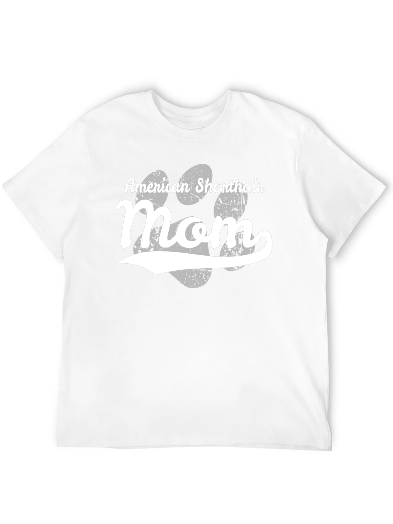 American Shorthair Mom T-Shirt - Black