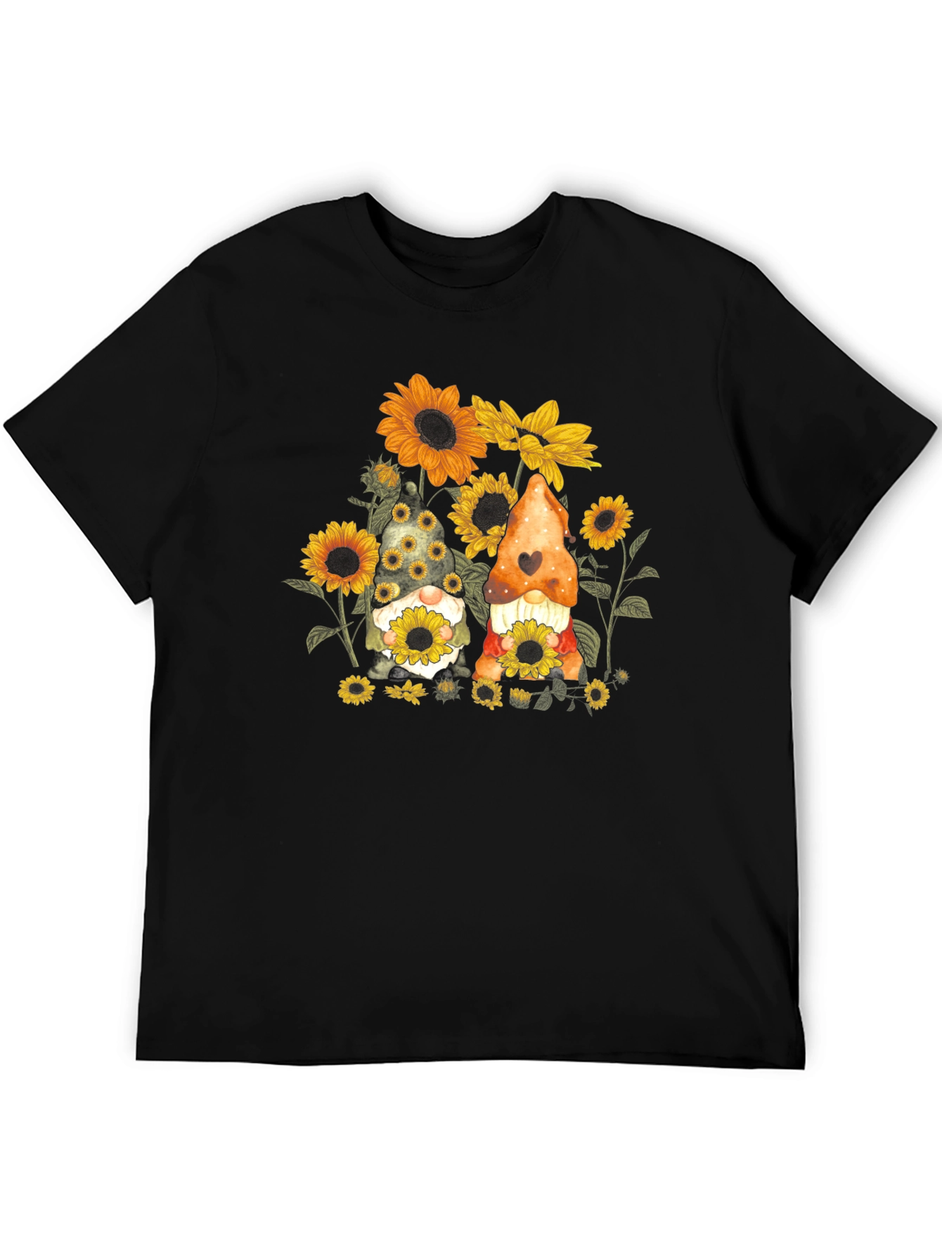 Sunflower Gnome Graphic Tee