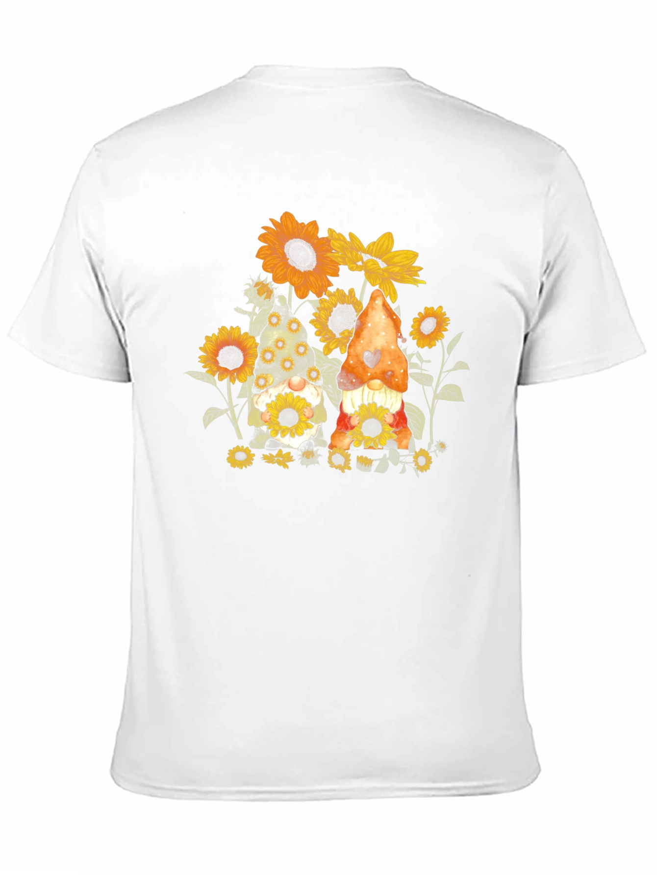 Sunflower Gnome Graphic Tee