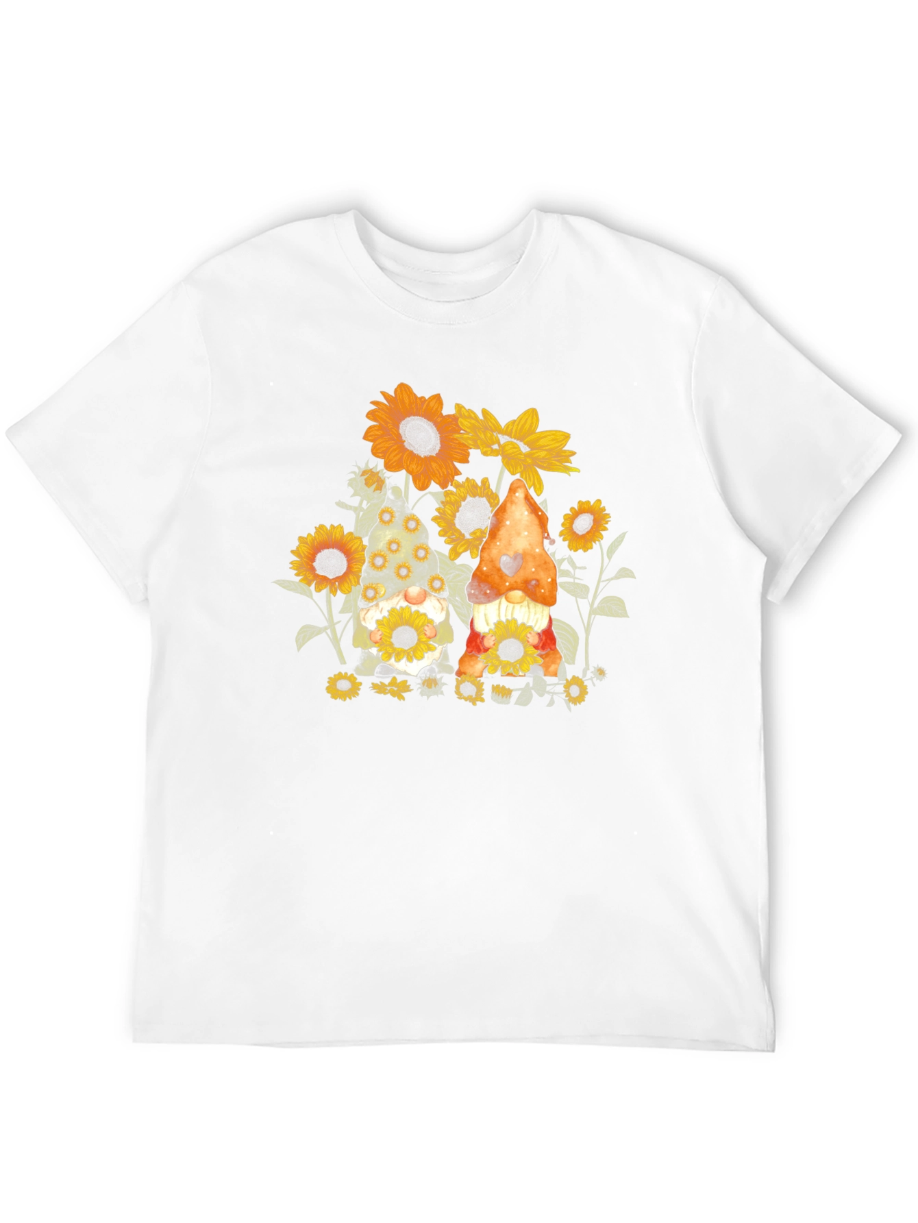 Sunflower Gnome Graphic Tee
