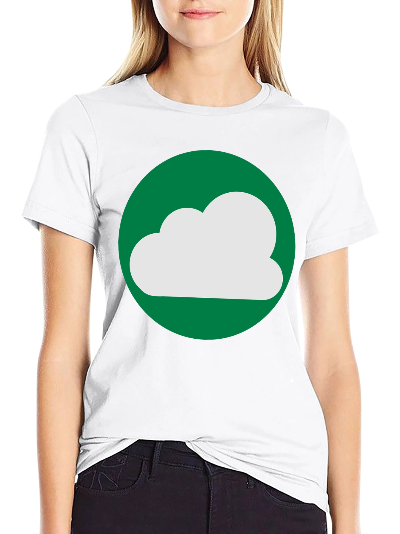 Cloud Graphic Tee - Comfortable Cotton Blend