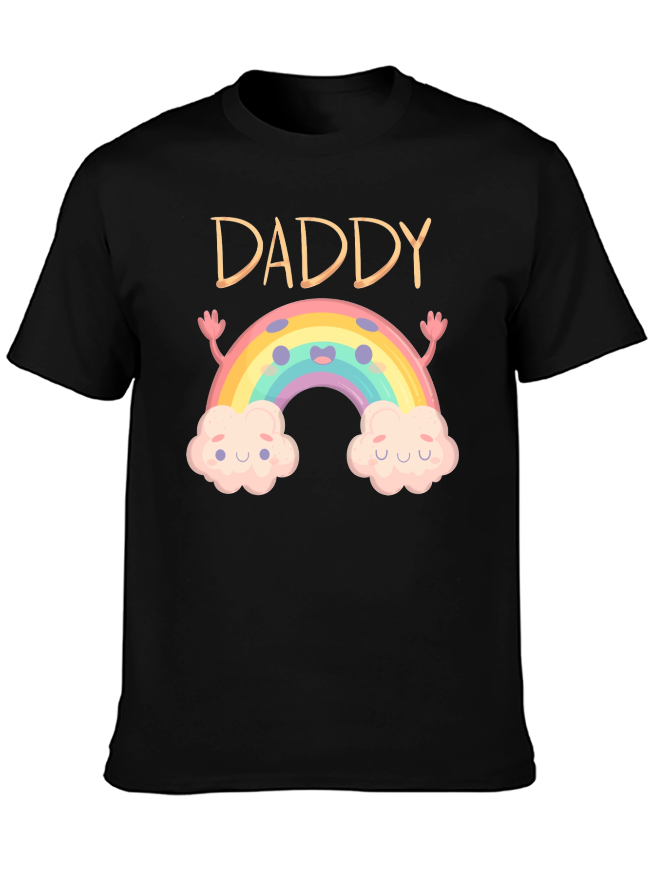 Daddy Rainbow Graphic Tee - Cute & Comfortable