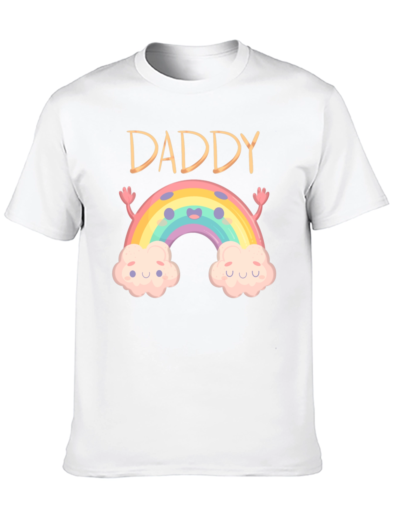 Daddy Rainbow Graphic Tee - Cute & Comfortable