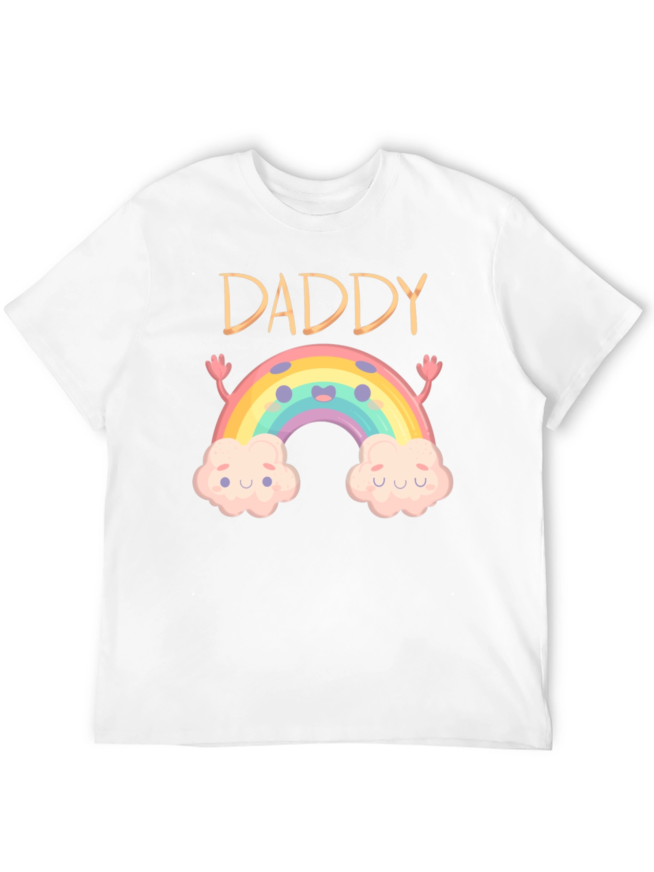Daddy Rainbow Graphic Tee - Cute & Comfortable