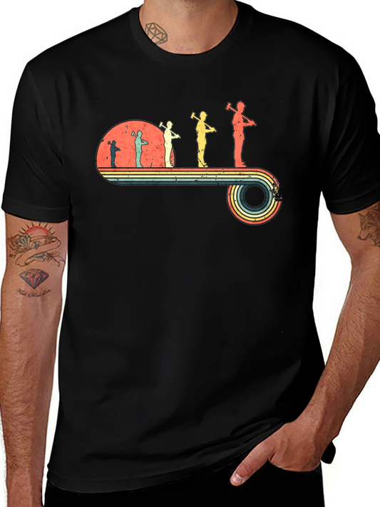 Retro Construction Evolution T-Shirt