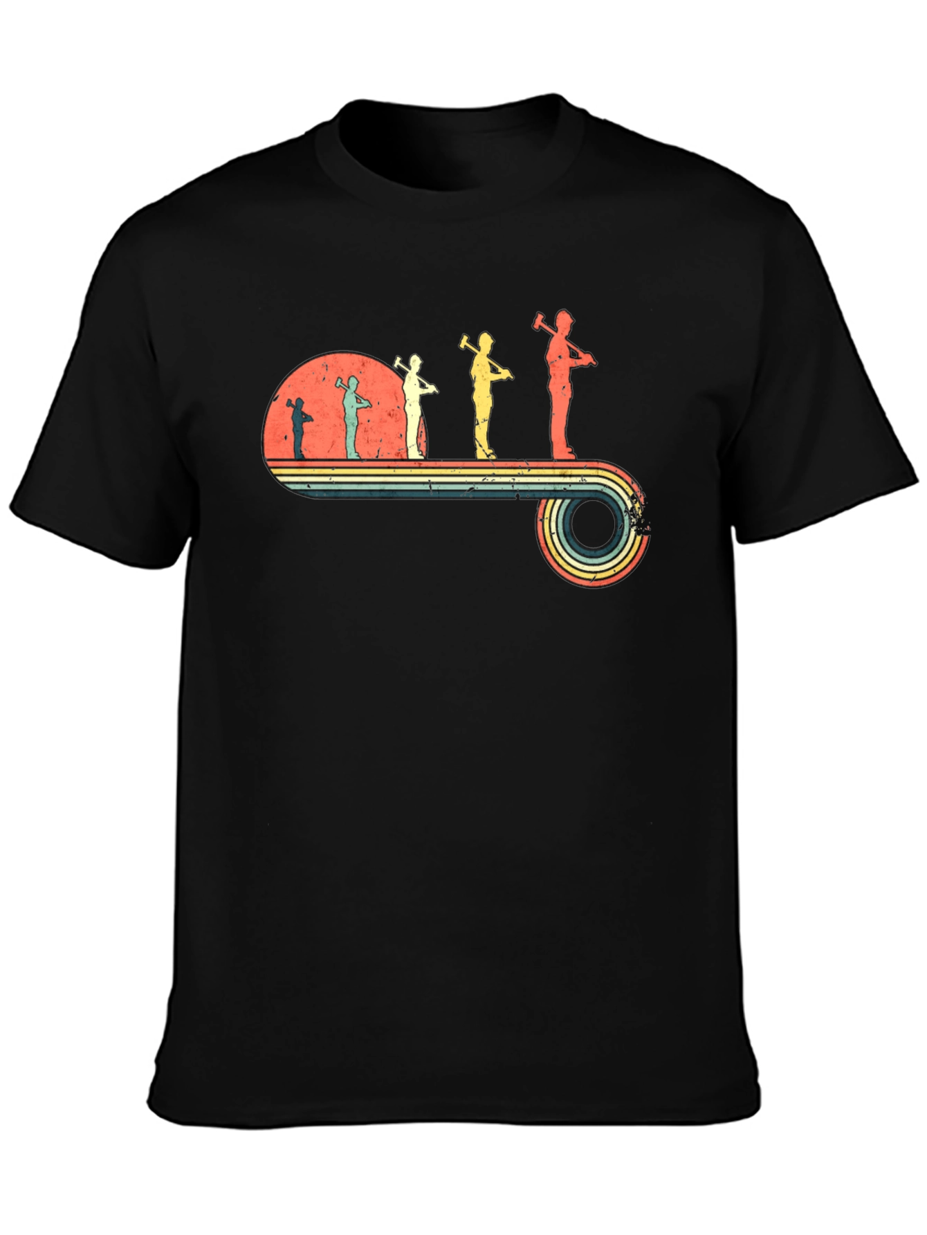 Retro Construction Evolution T-Shirt