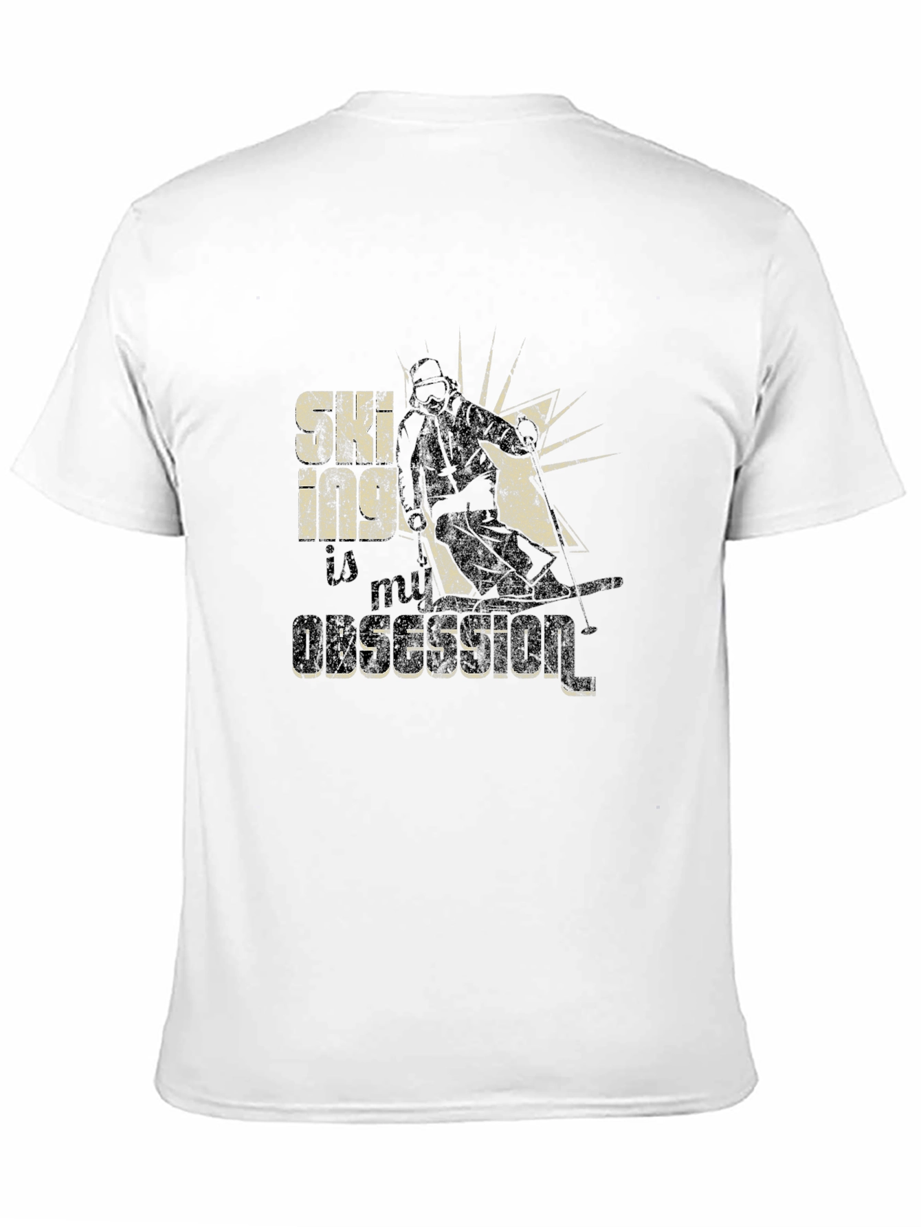 Skiing is My Obsession Graphic T-Shirt