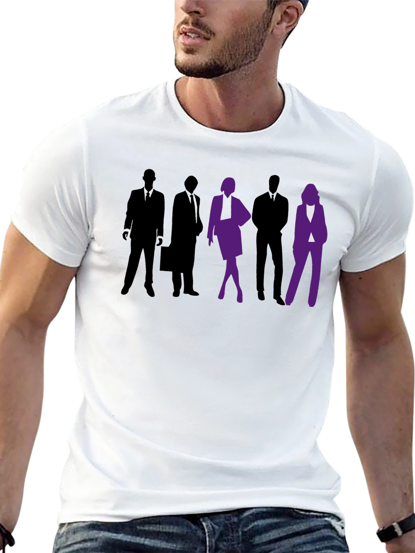 Stylish Silhouette T-Shirt