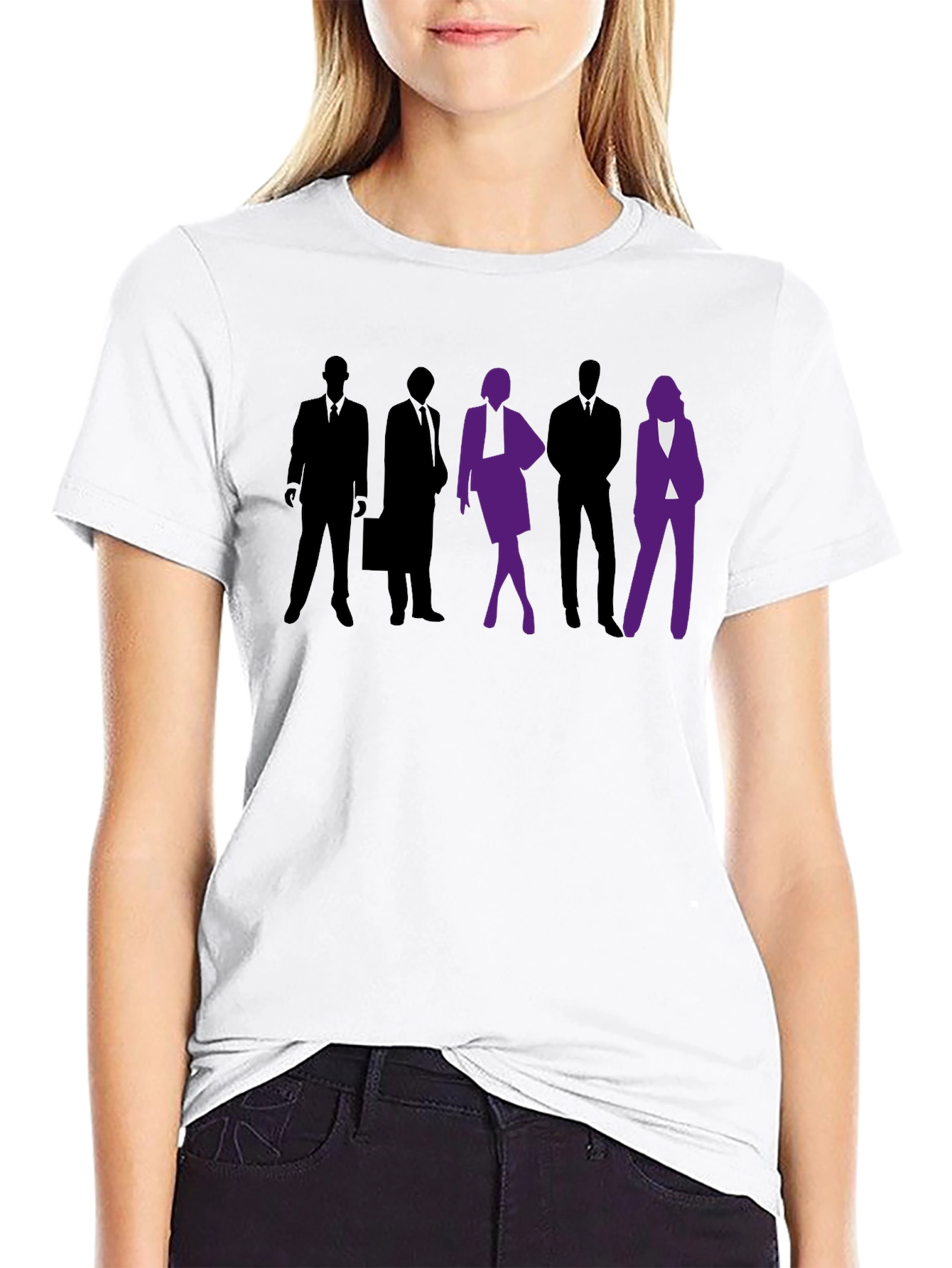 Stylish Silhouette T-Shirt