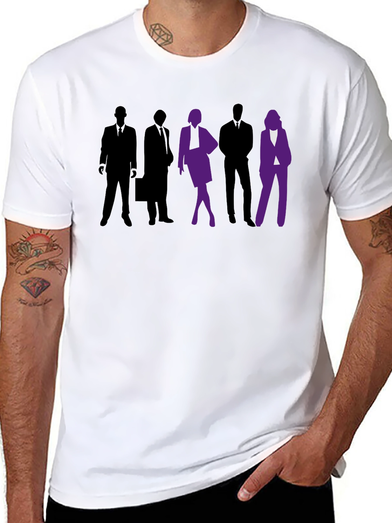 Stylish Silhouette T-Shirt