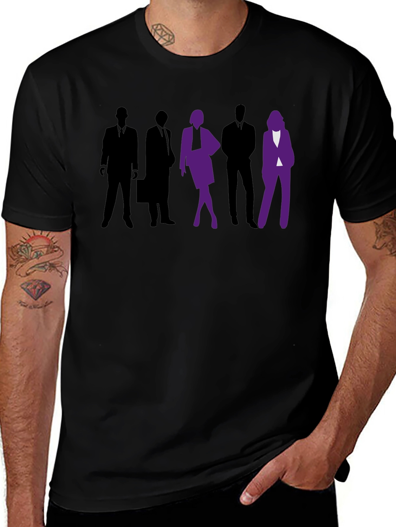 Stylish Silhouette T-Shirt