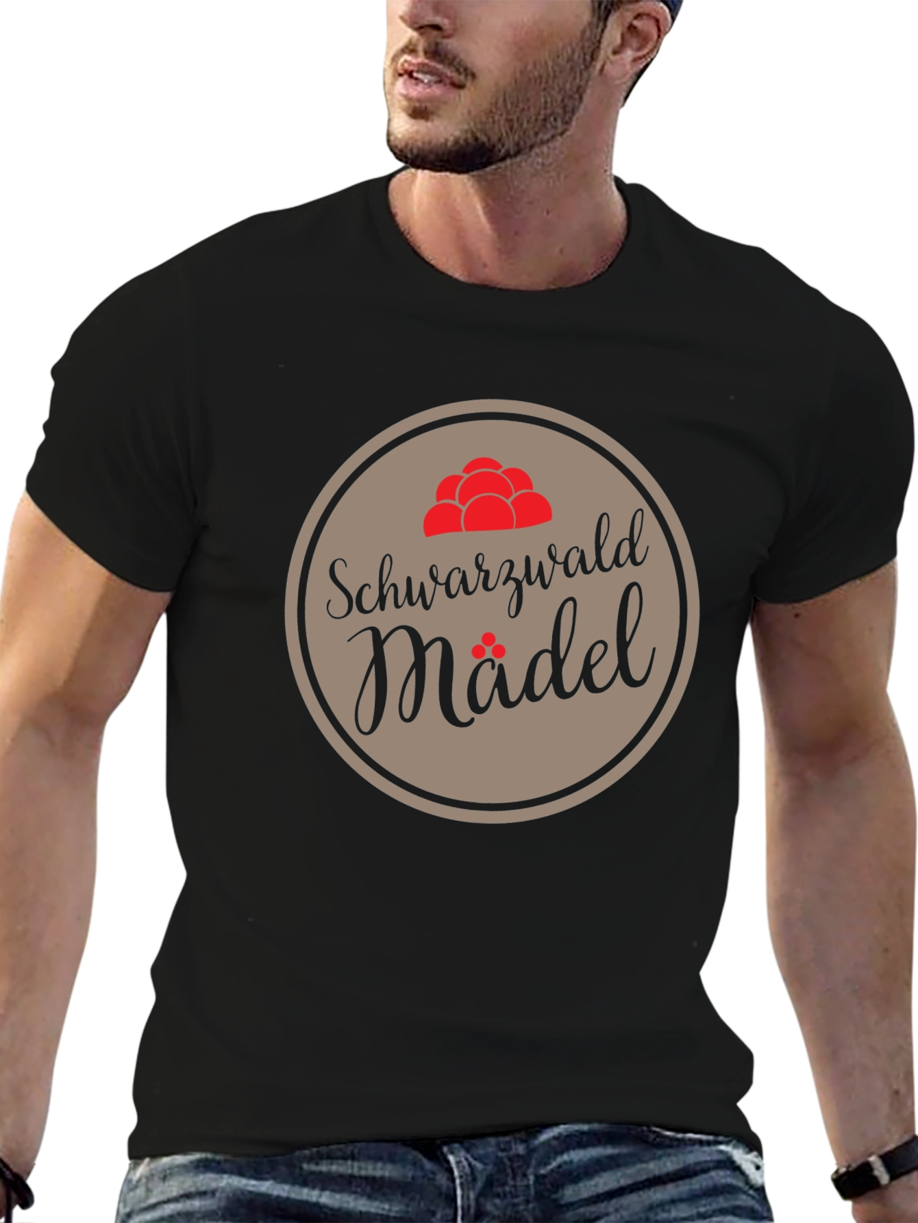 Schwarzwald Mädel Black T-Shirt