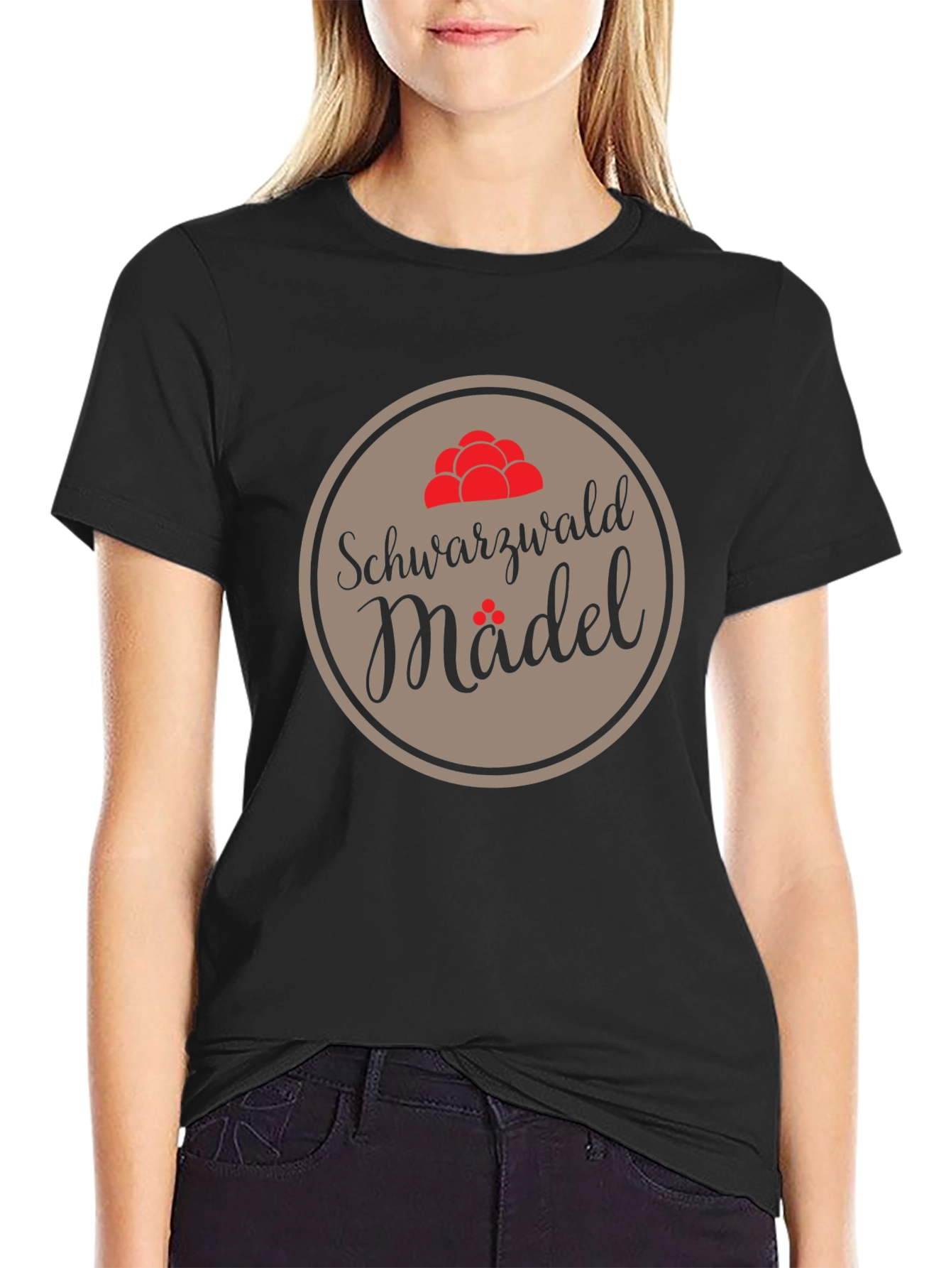Schwarzwald Mädel Black T-Shirt