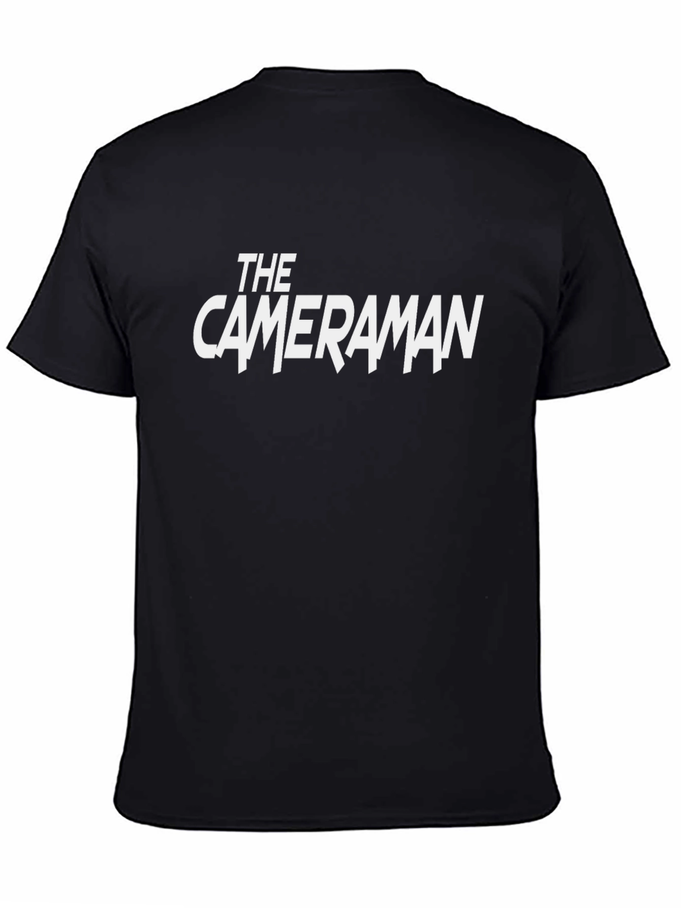 The Cameraman Black Graphic Tee