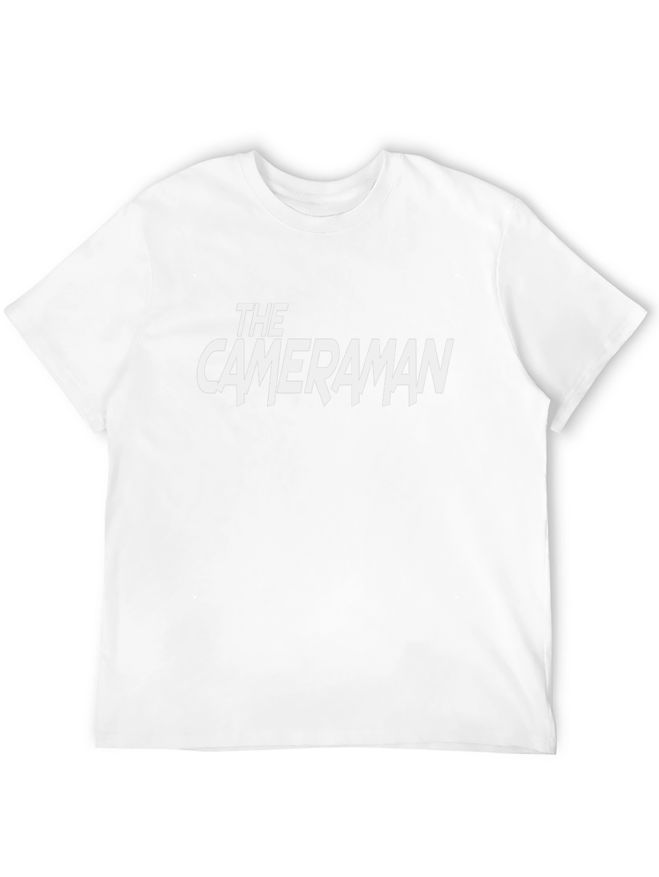 The Cameraman Black Graphic Tee