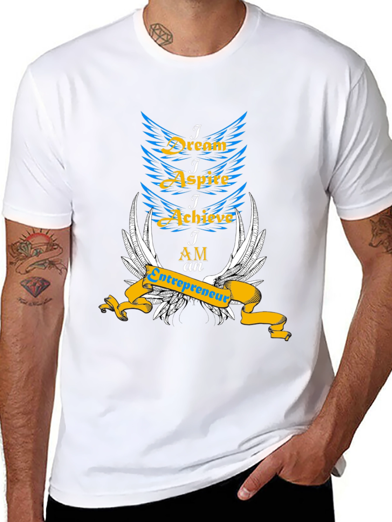 Dream Aspire Achieve Entrepreneur T-Shirt