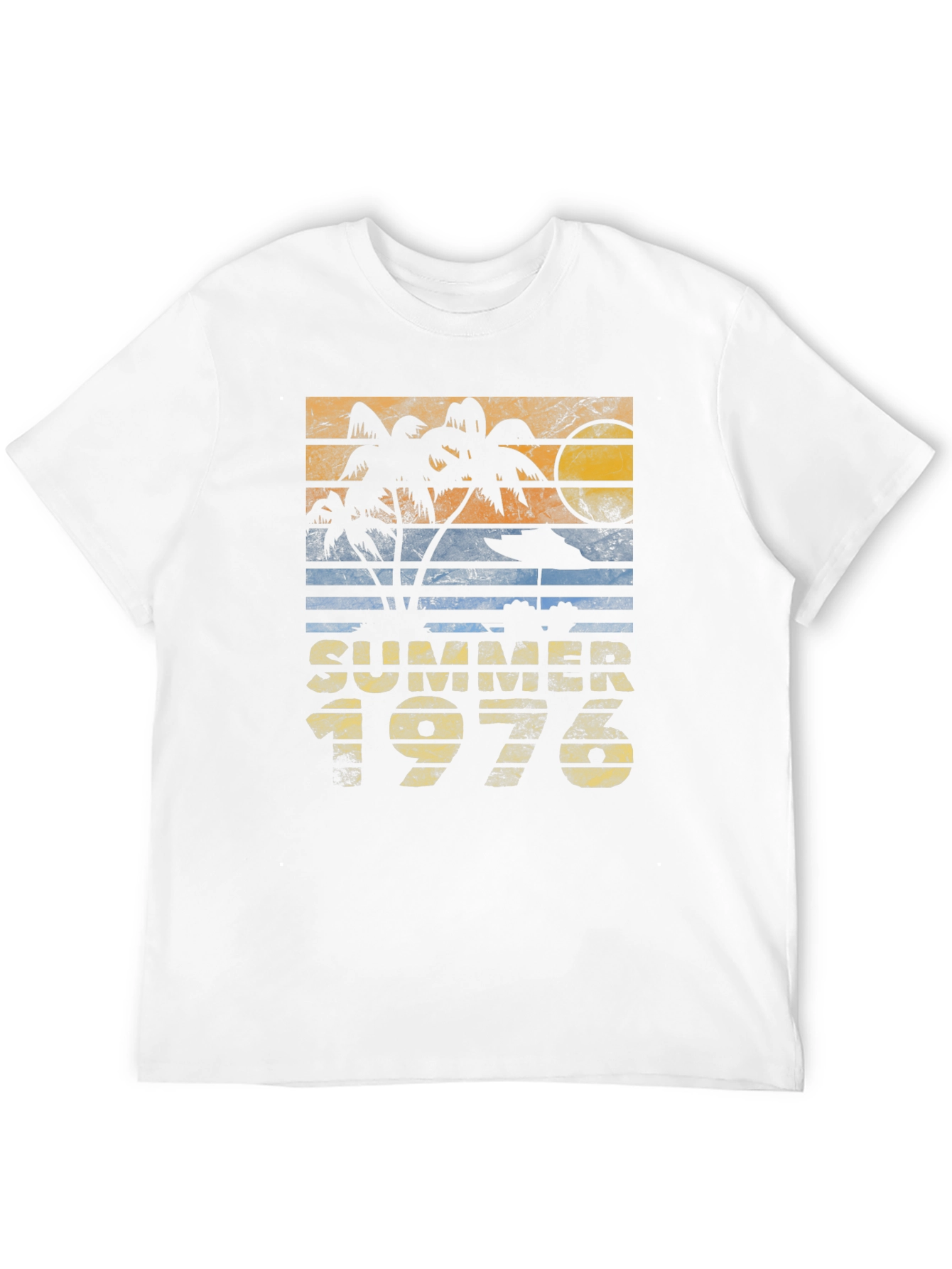 Retro Summer 1976 Palm Tree T-Shirt