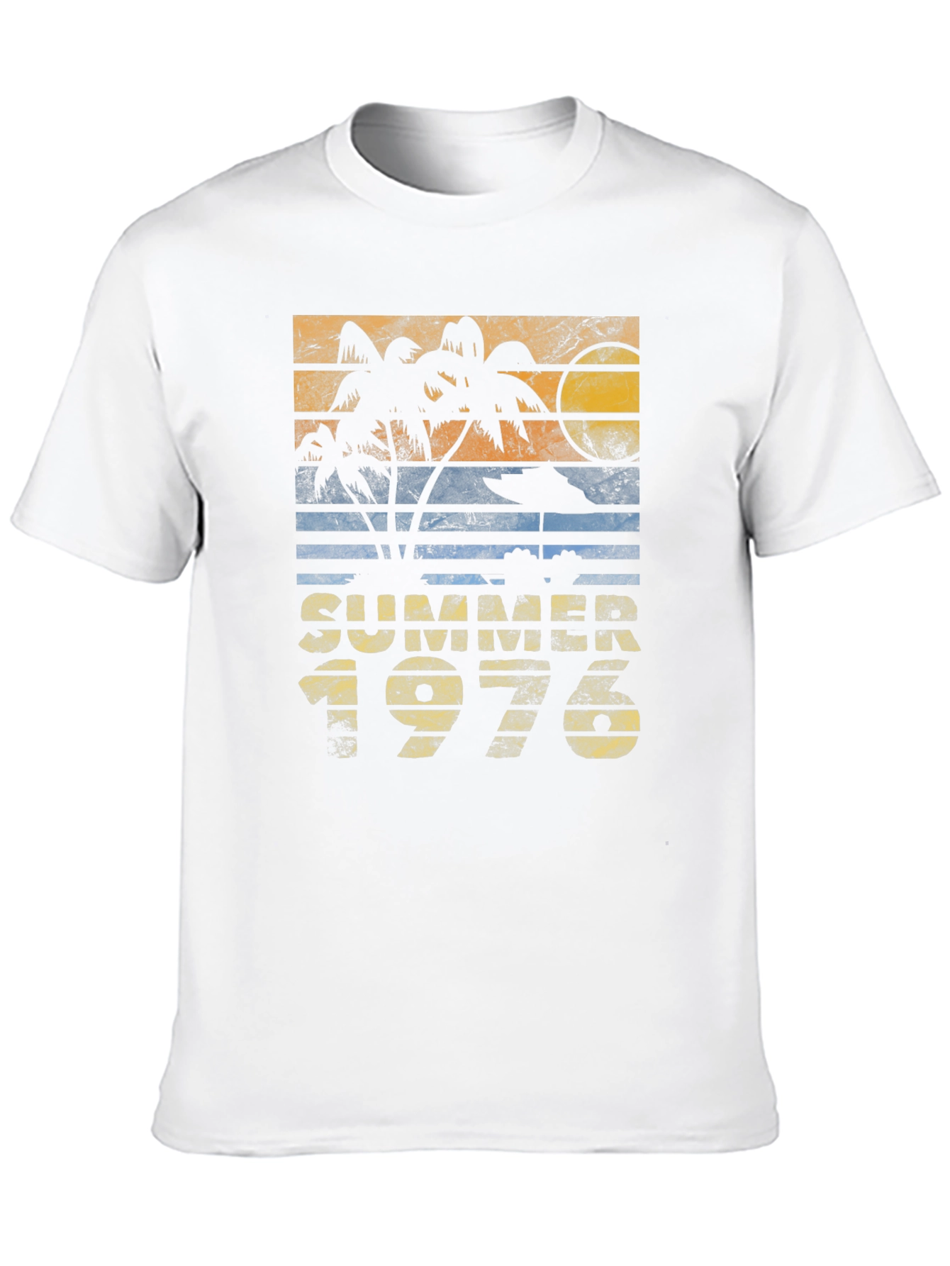 Retro Summer 1976 Palm Tree T-Shirt
