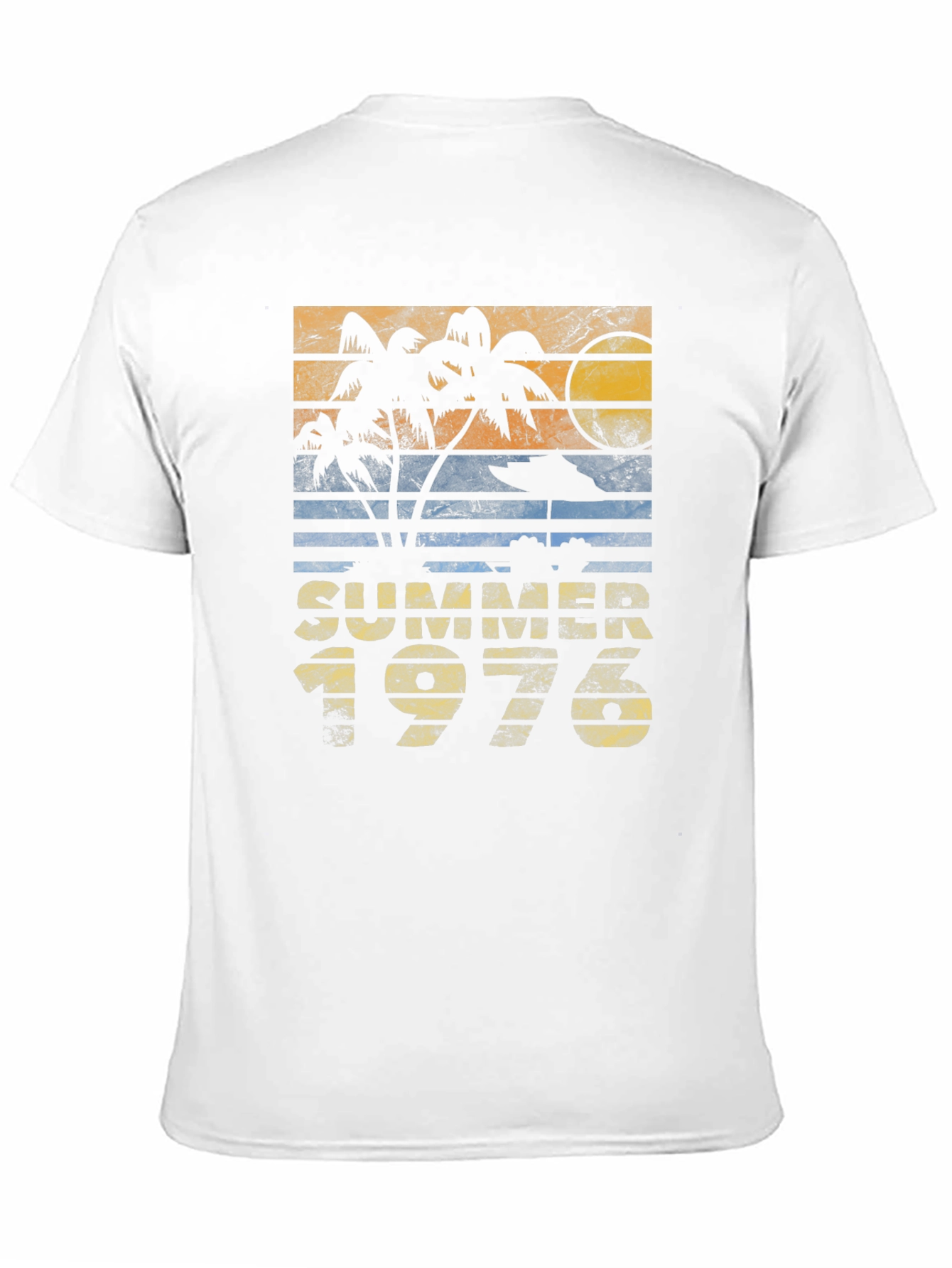 Retro Summer 1976 Palm Tree T-Shirt
