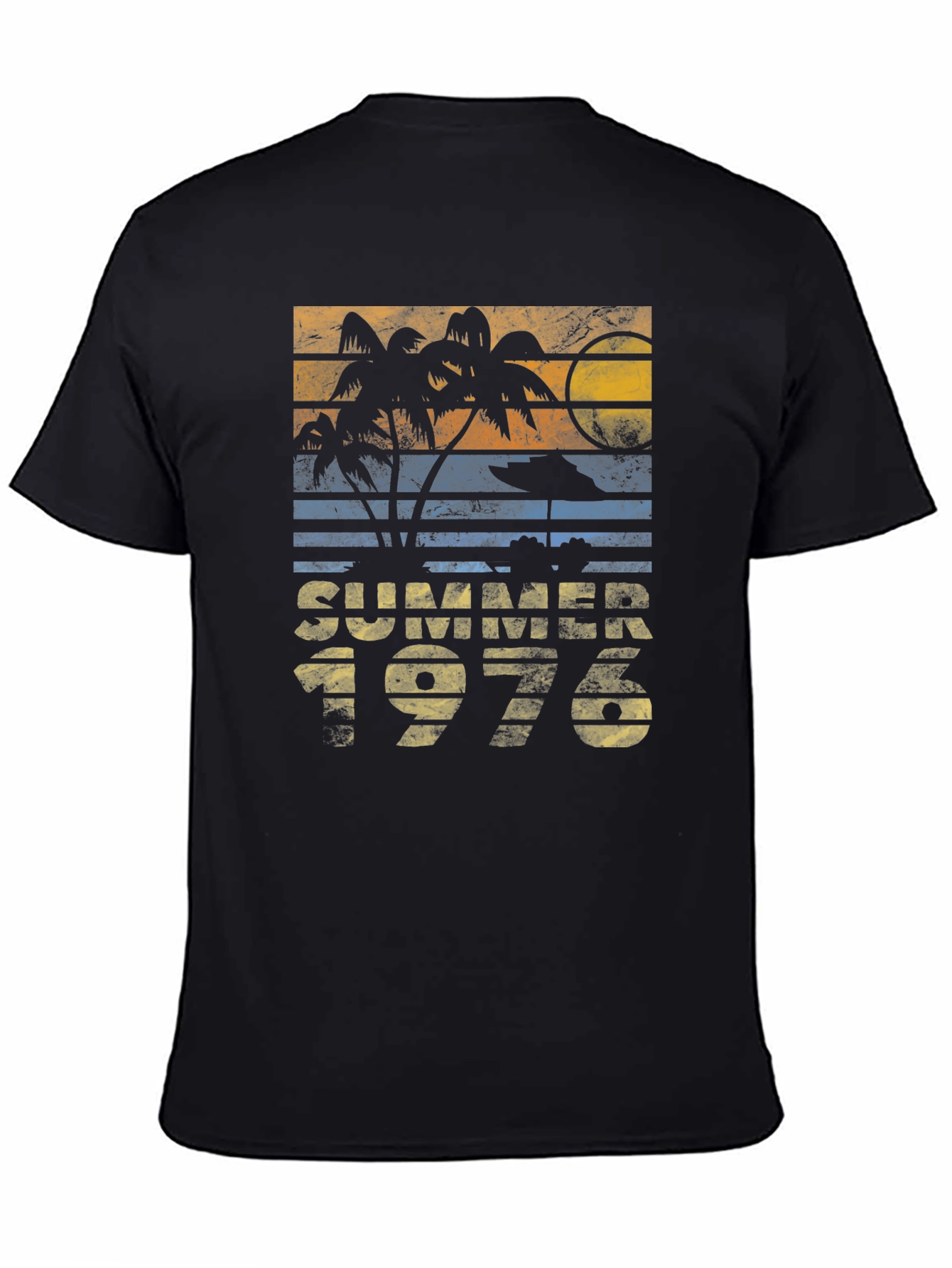Retro Summer 1976 Palm Tree T-Shirt