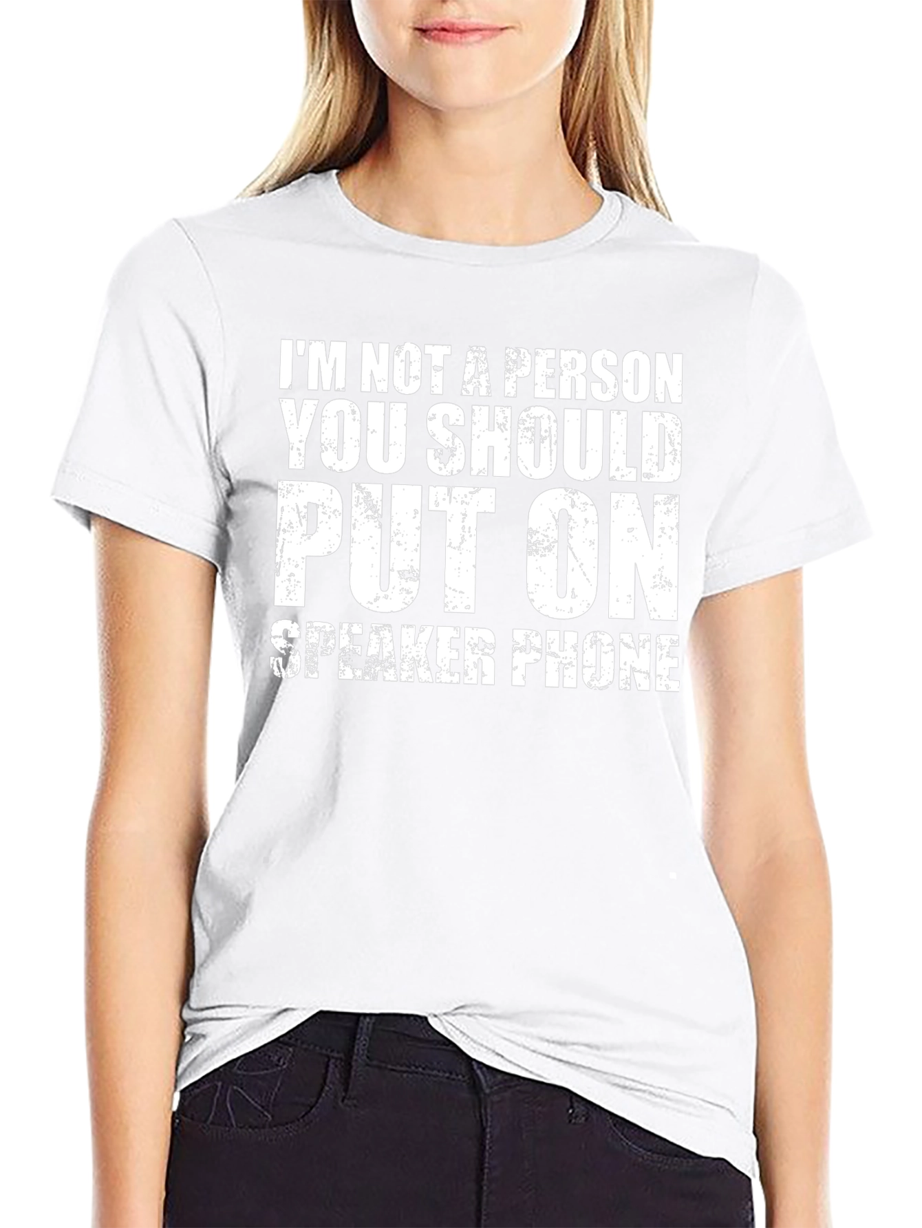 Speaker Phone T-Shirt - Funny Novelty Tee