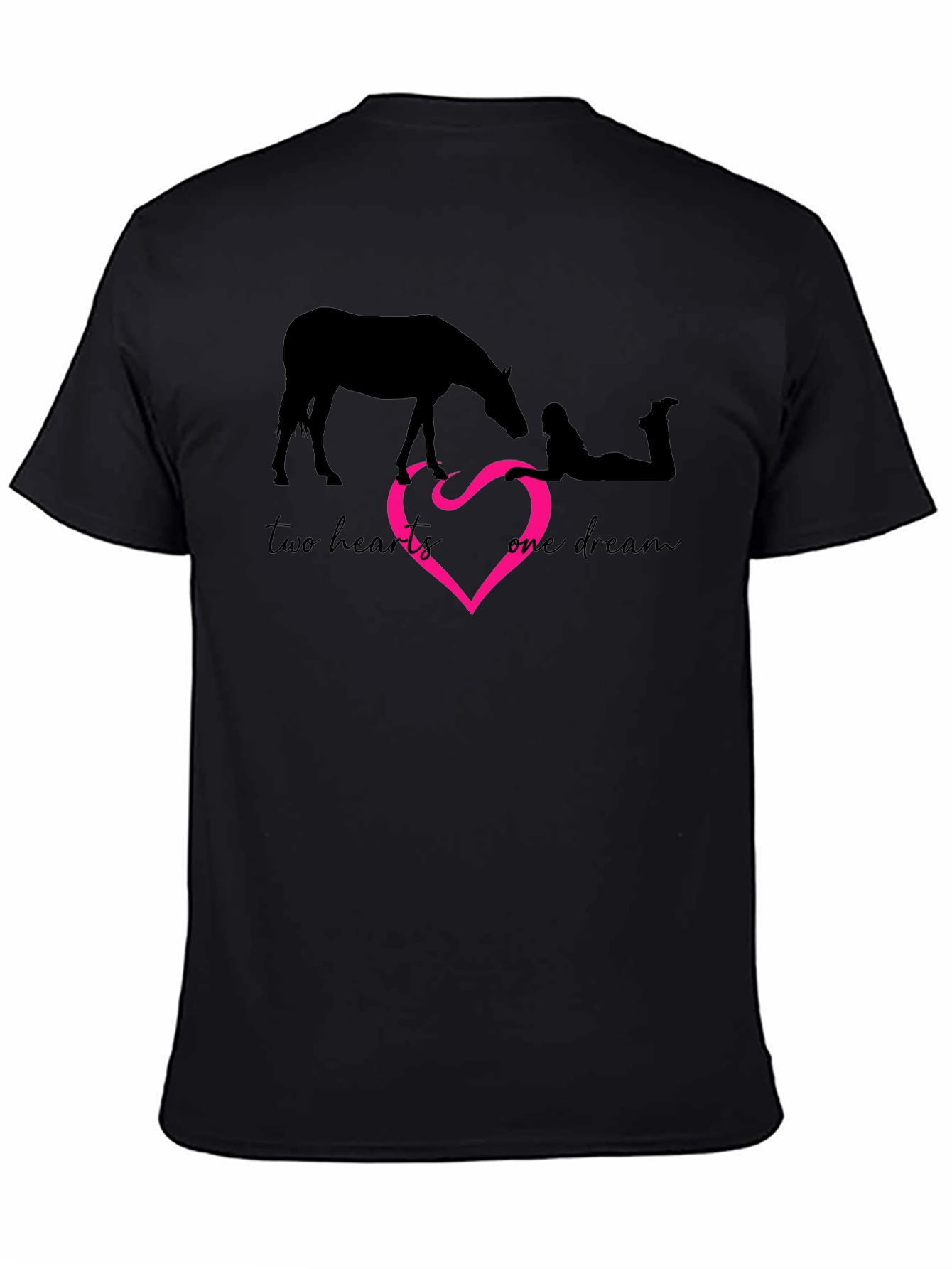 Two Hearts One Dream Horse Lover T-Shirt
