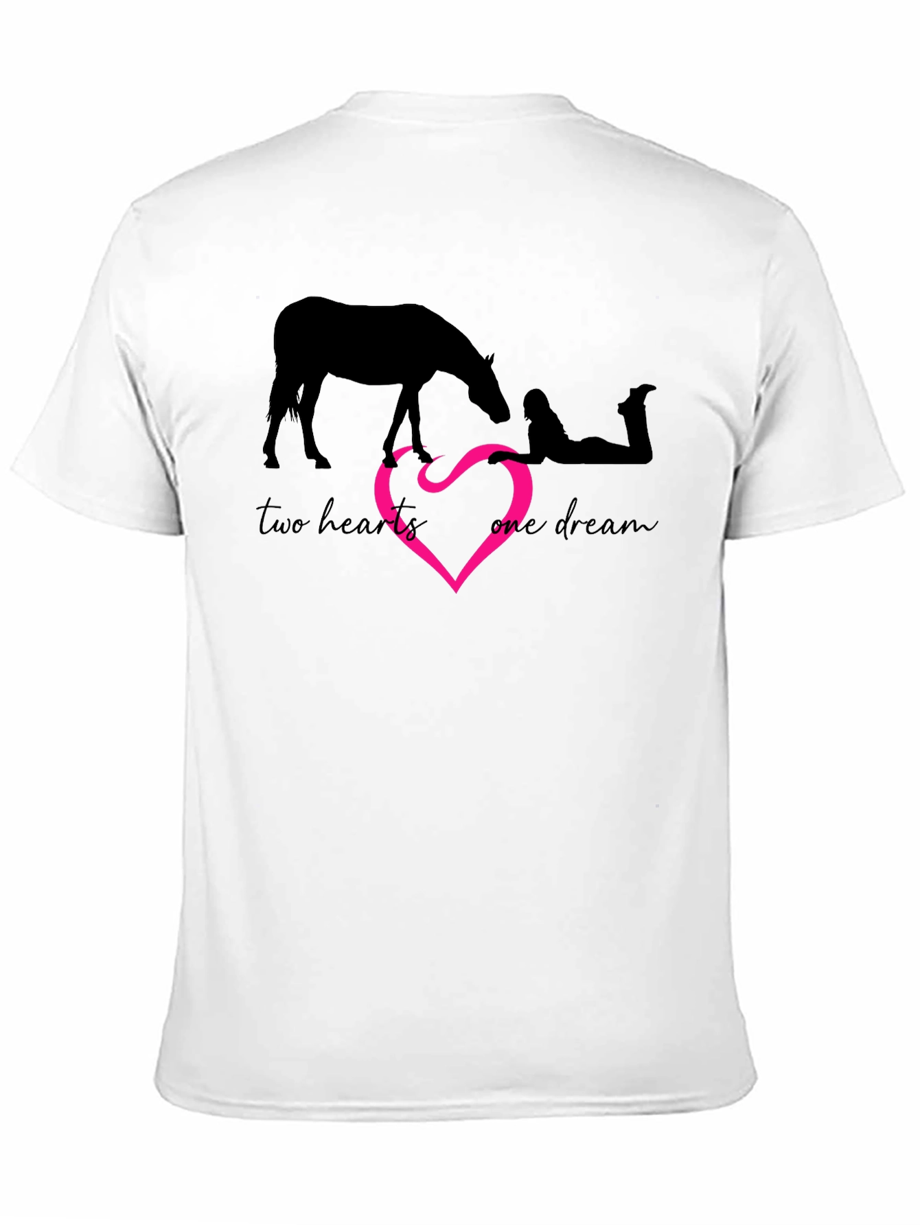 Two Hearts One Dream Horse Lover T-Shirt