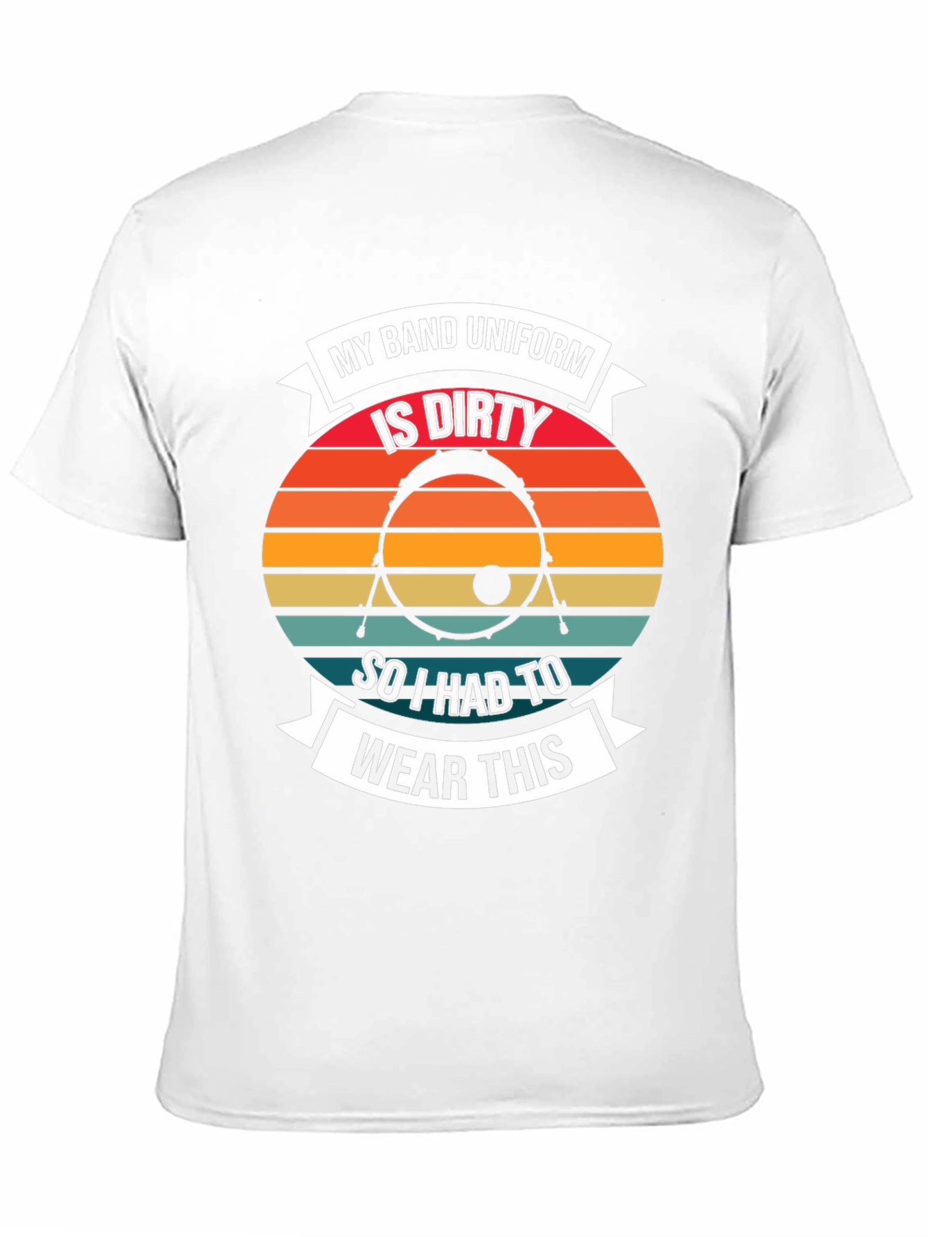 Dirty Uniform Drummer T-Shirt - Band Pride