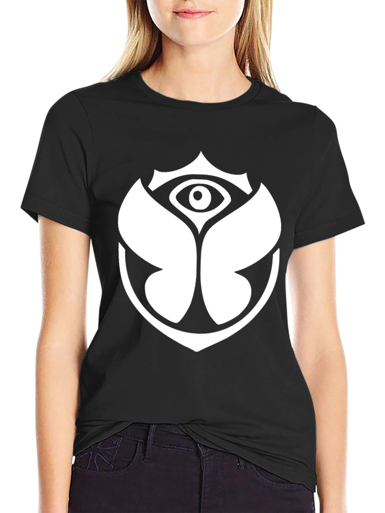 Tomorrowland Logo T-Shirt - Black Graphic Tee