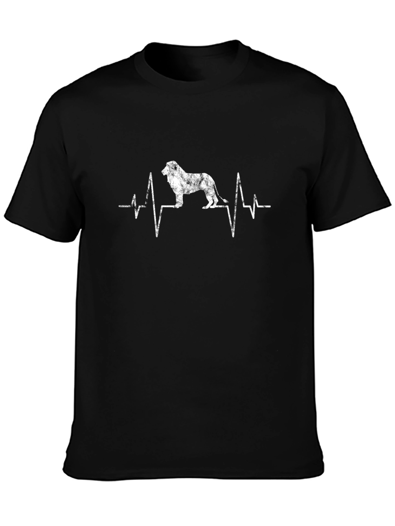 Dog Breed Heartbeat T-Shirt - Black