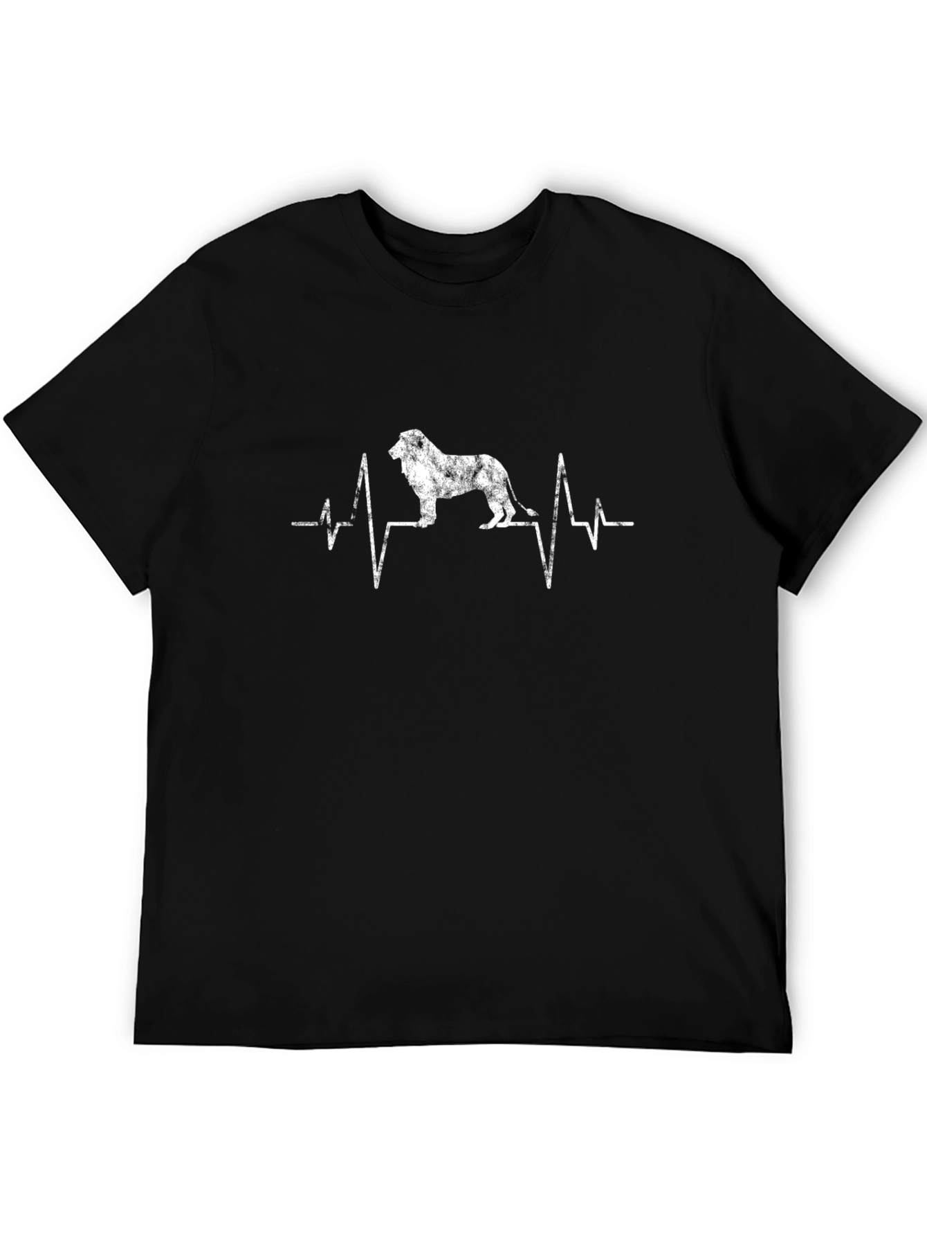 Dog Breed Heartbeat T-Shirt - Black