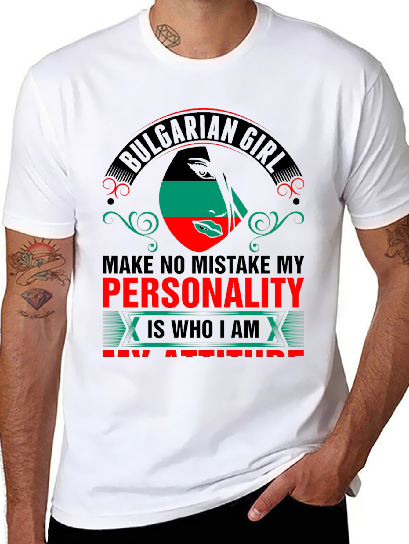 Bulgarian Girl Personality Attitude T-Shirt