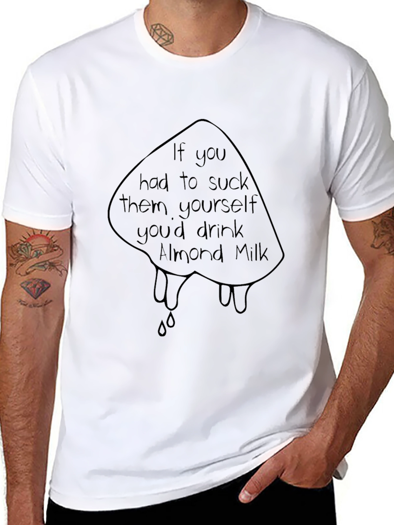 Almond Milk Funny T-Shirt