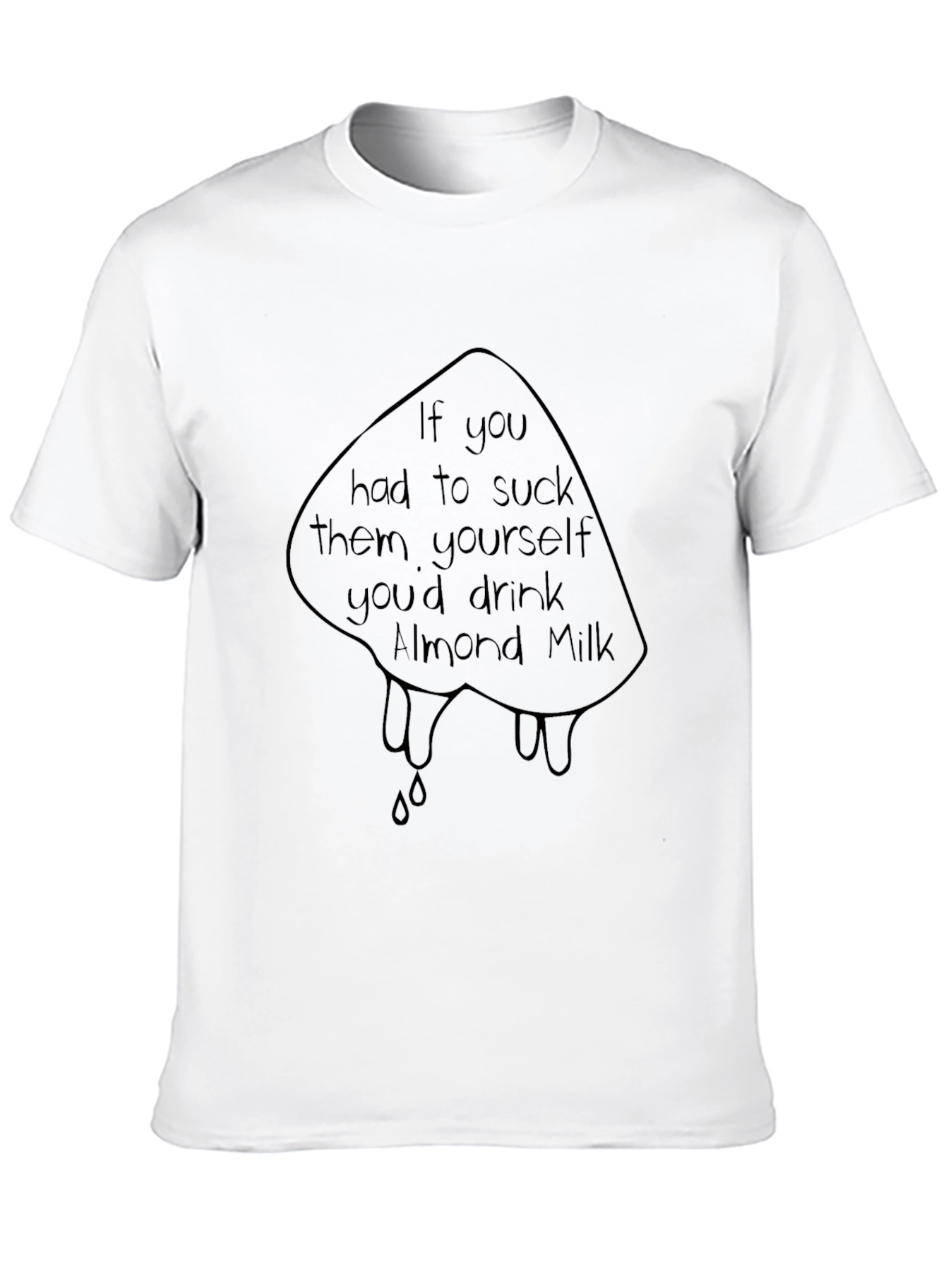 Almond Milk Funny T-Shirt